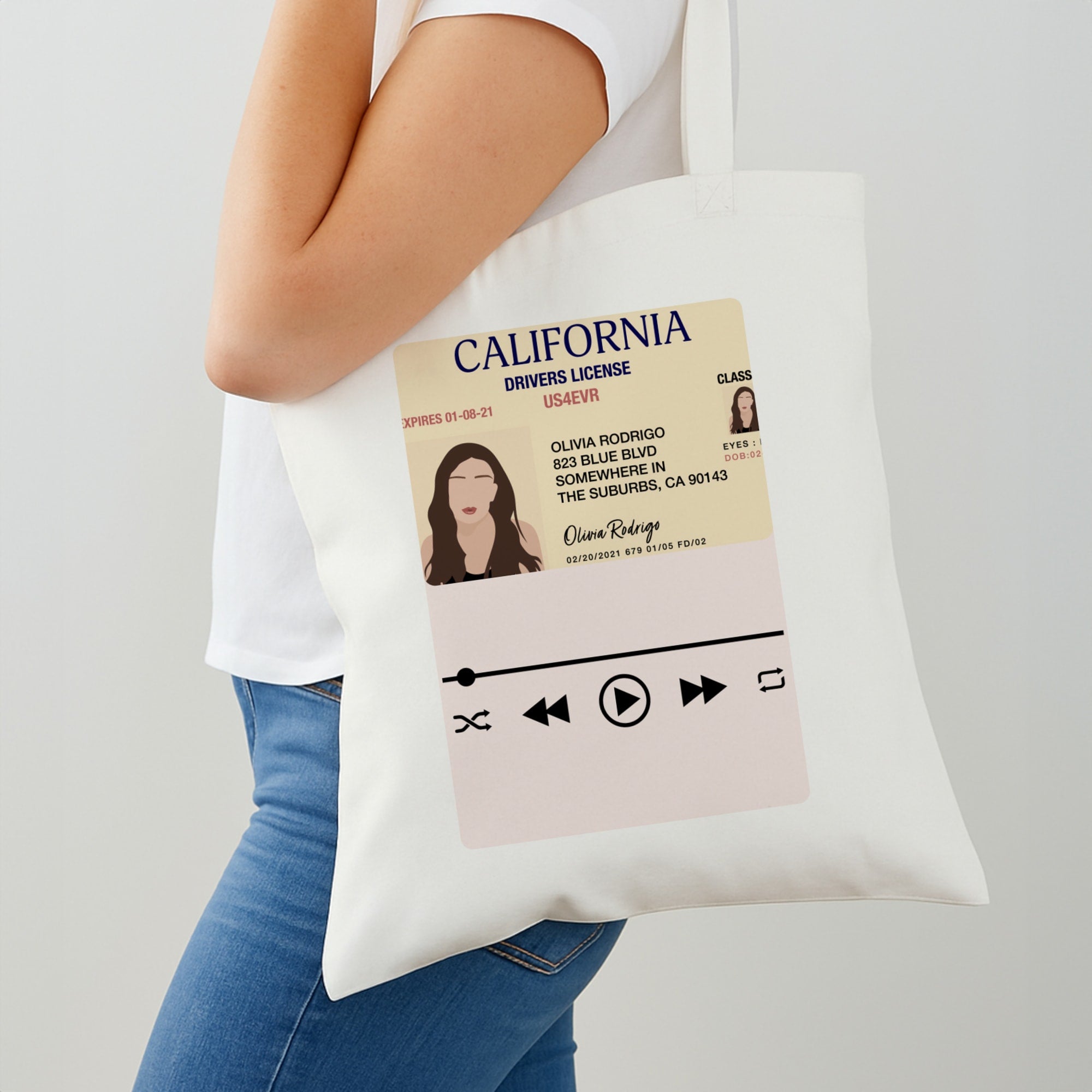 Drivers License - Olivia TikTok Shoulder Bag
