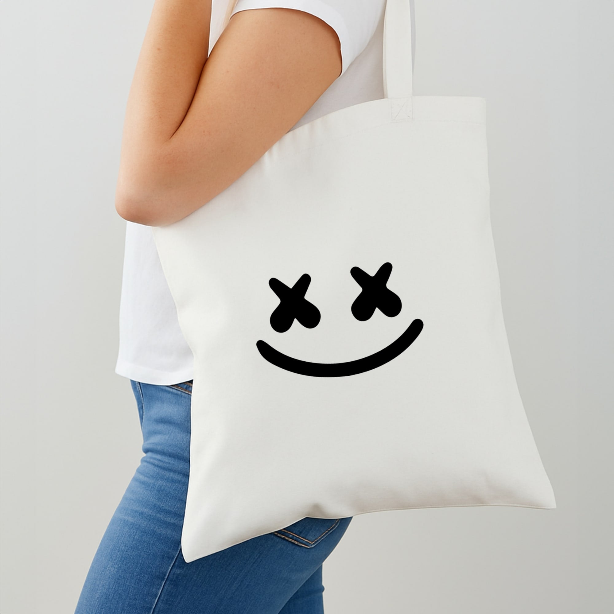 Blue White Helmet DJ Shoulder Bag