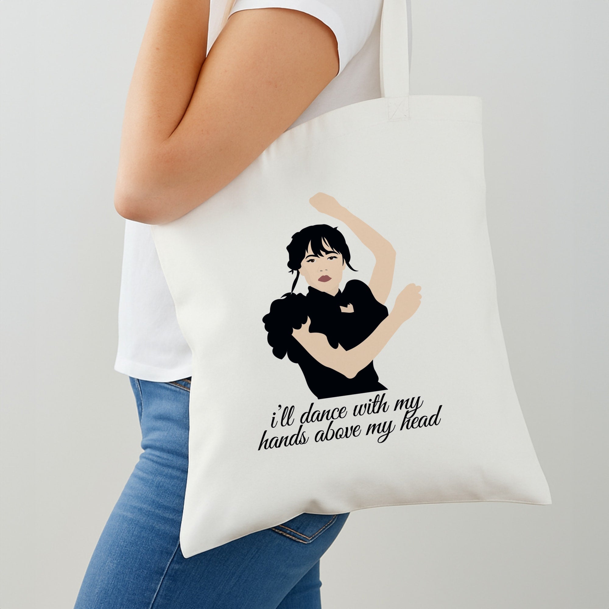 I'll Dance With My Hands Above My Head Wednesday Shoulder Bag