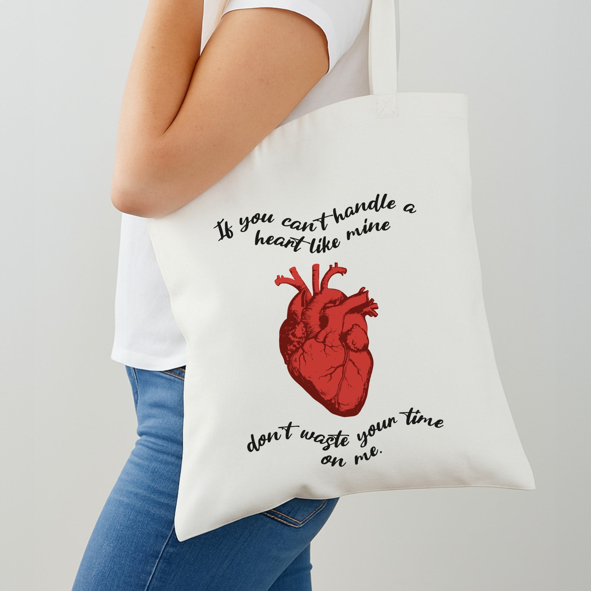 Don't Waste Your Time On Me Shoulder Bag