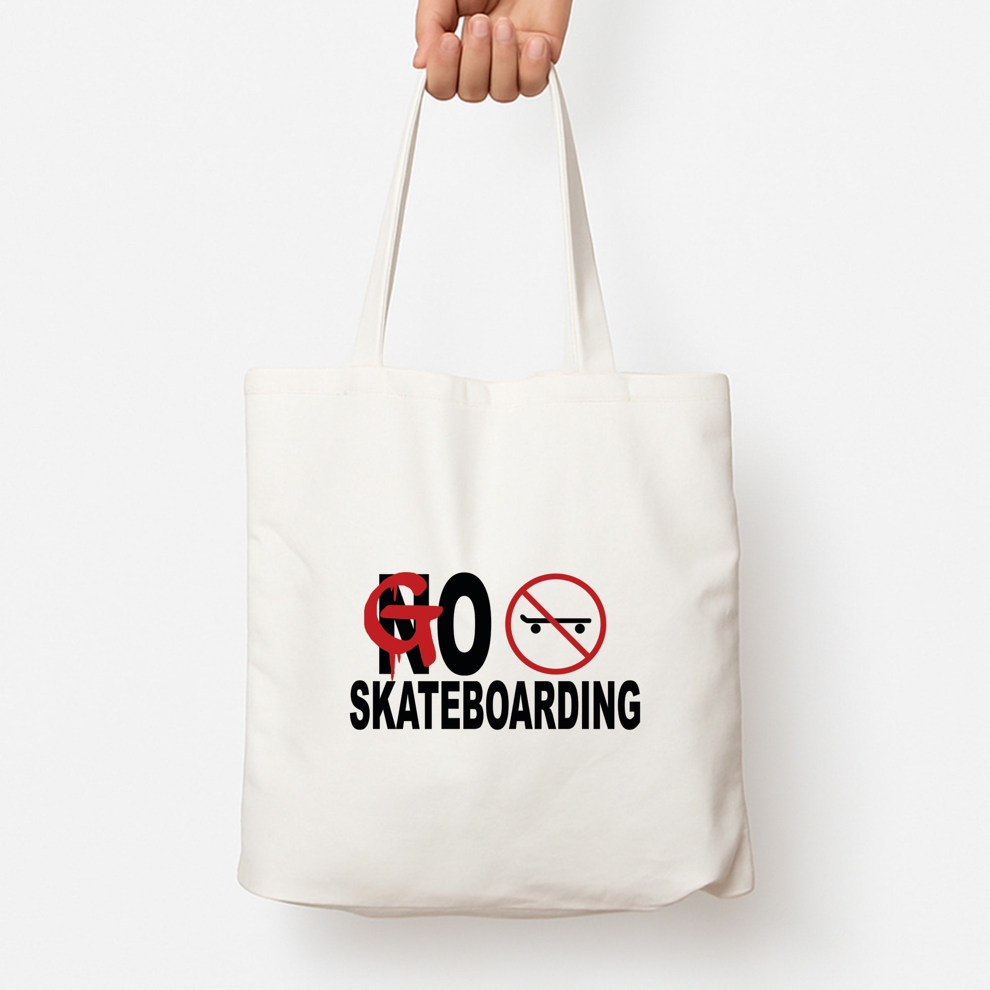 Go Skateboarding - Skate Aesthetic Tote Bag