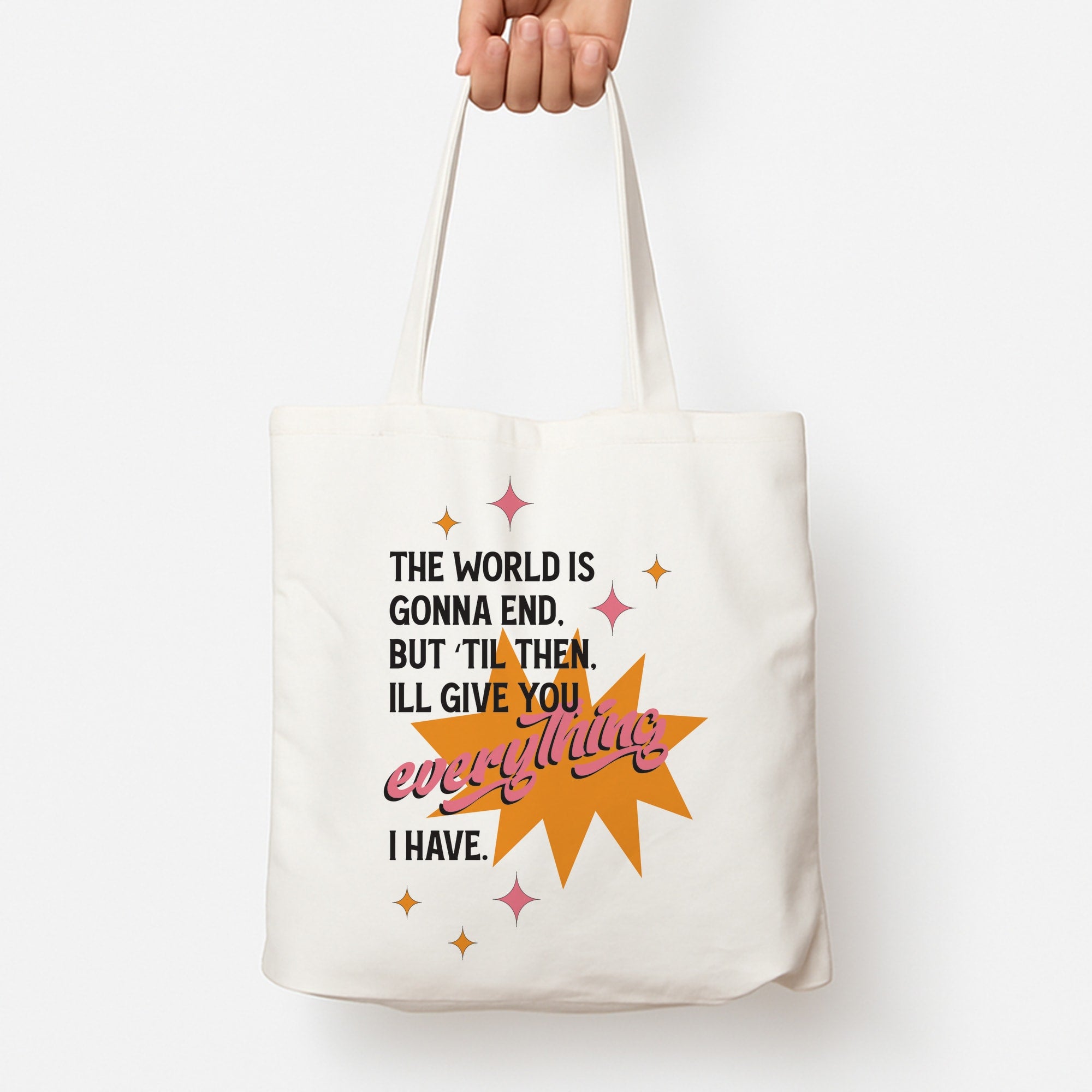 The World Is Gonna End - Fender Tote Bag