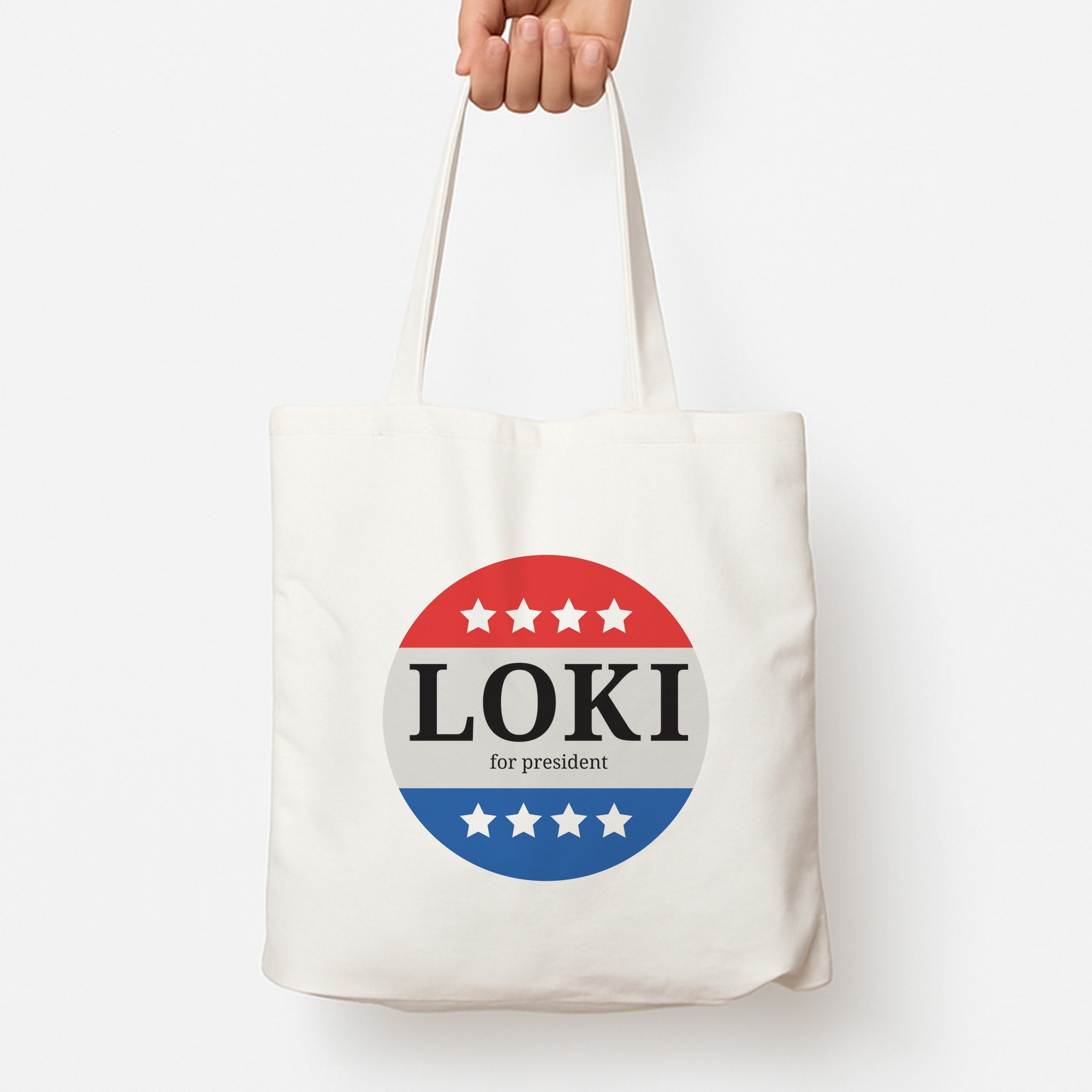 Loki For President Tote Bag