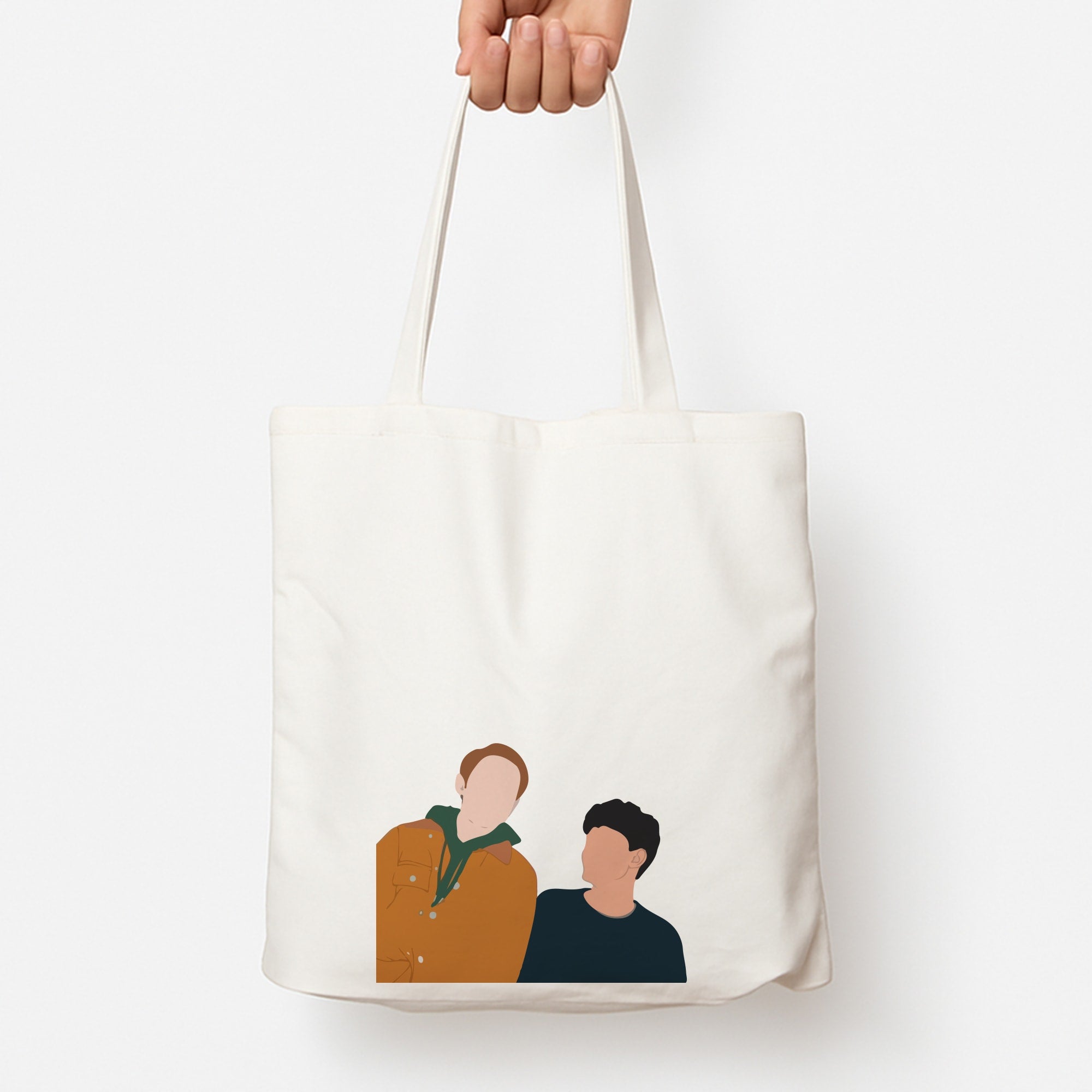 Nick And Charlie - Heart TV Tote Bag