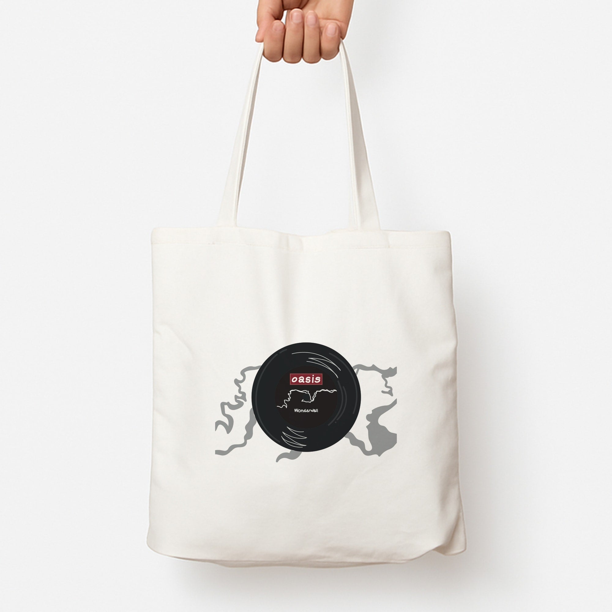 Wonderwall Record Tote Bag