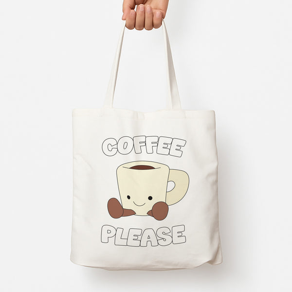 Coffee Please Mug Tote Bag