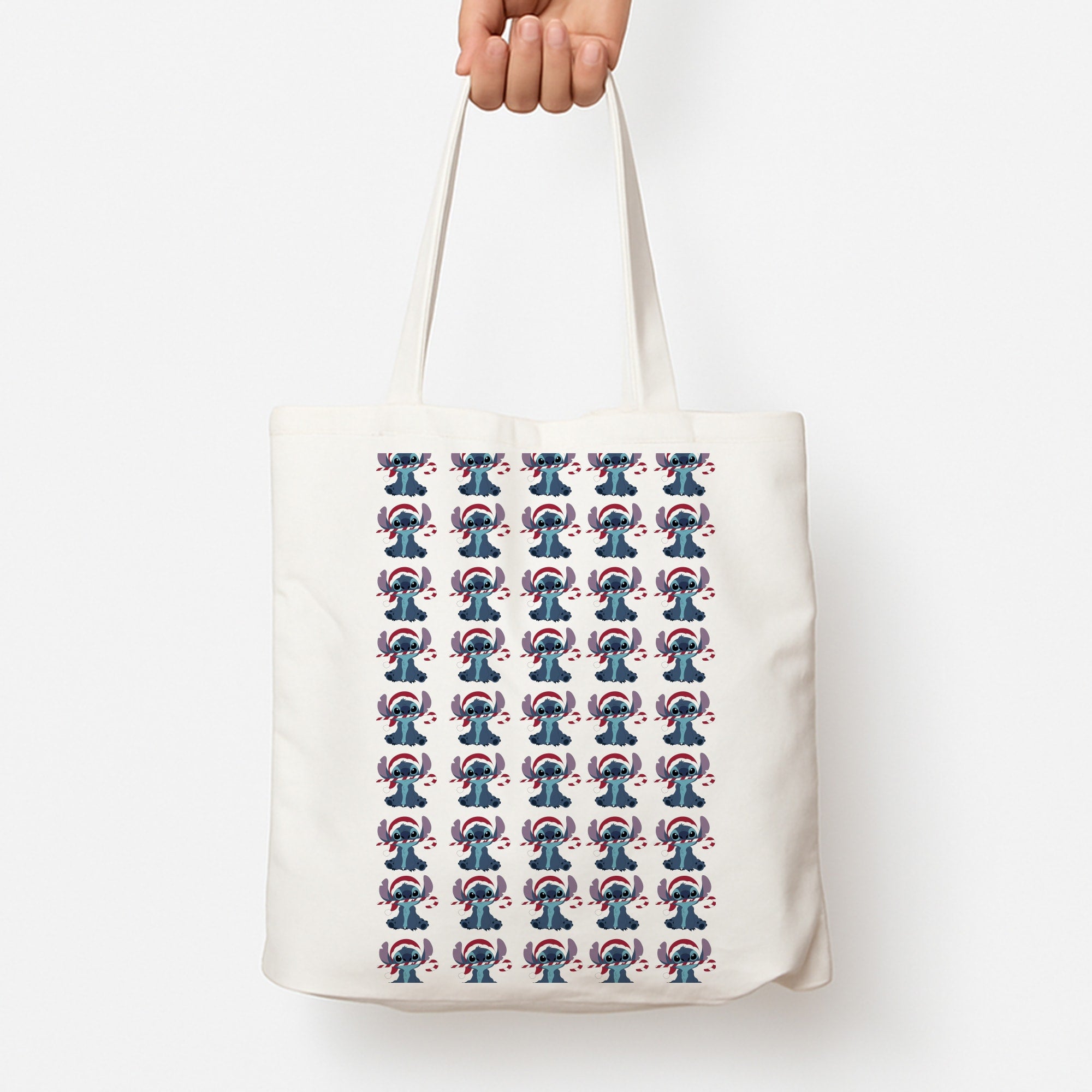 Stitch - Christmas Patterns Tote Bag