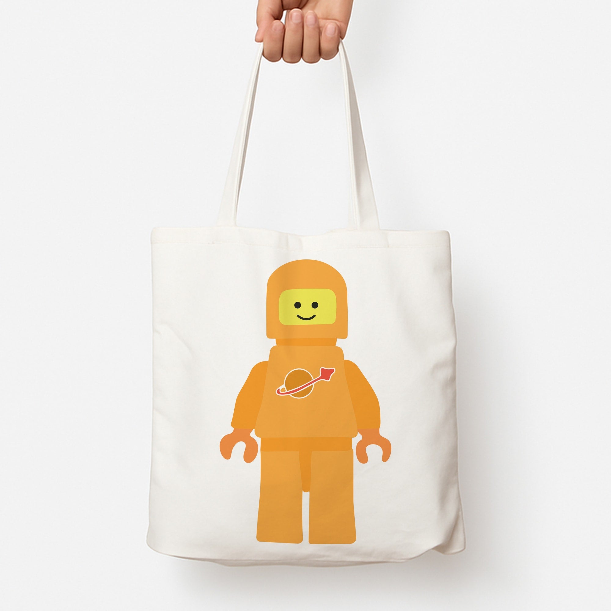 Astronaut - Bricks Tote Bag