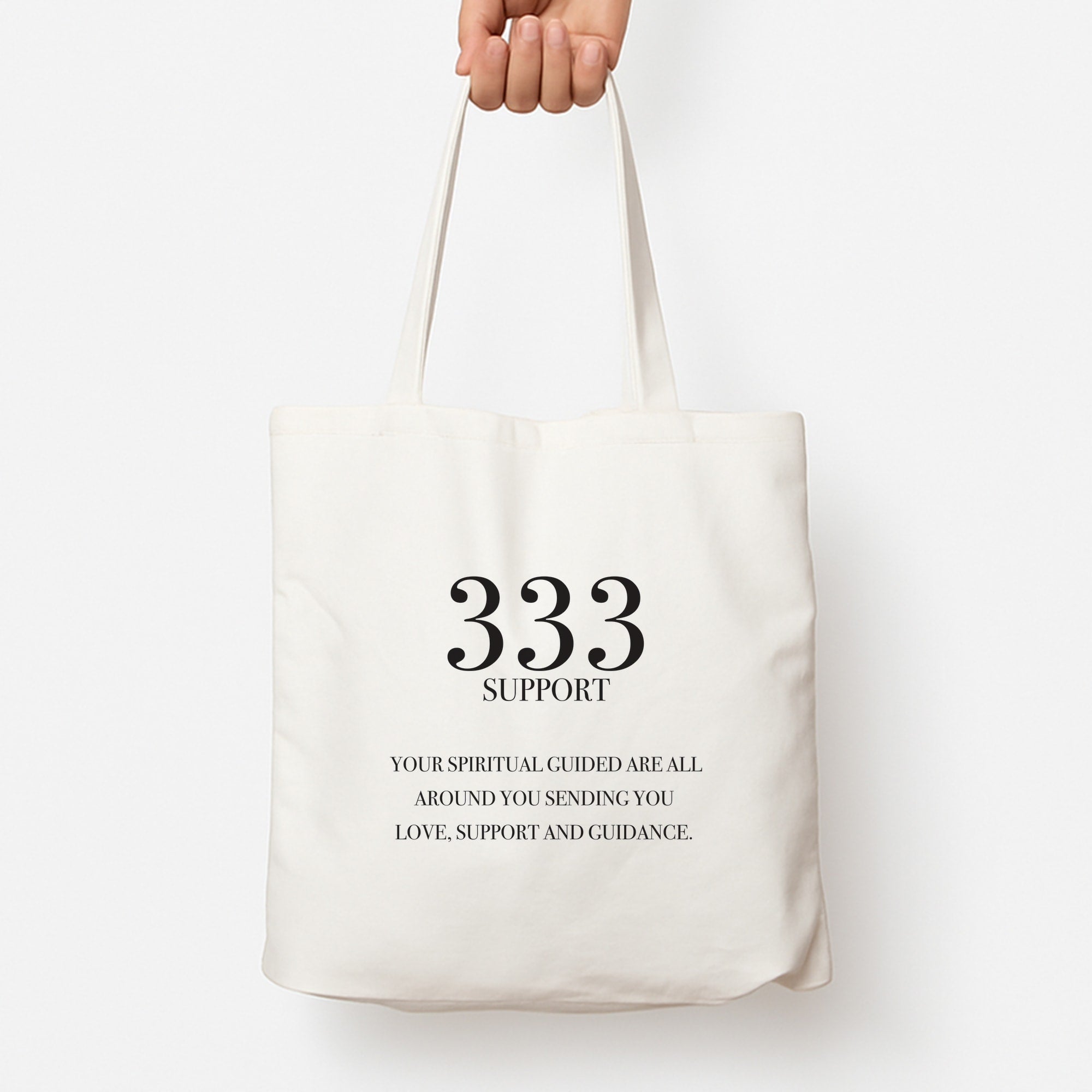 333 - Angel Numbers Tote Bag