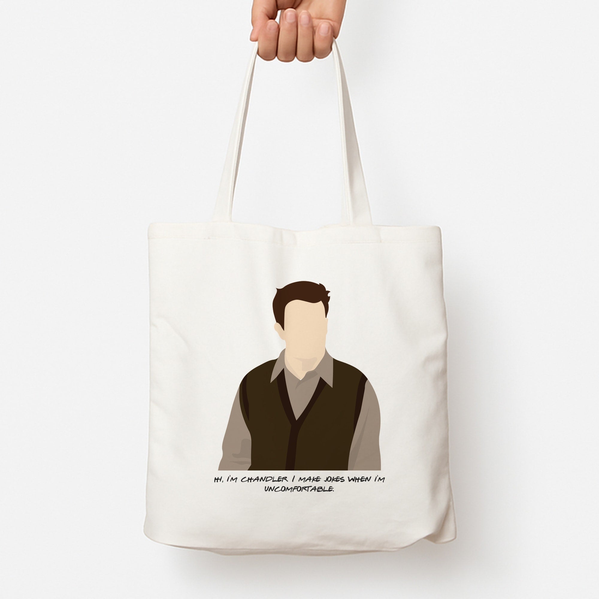 Hi, I'm Chandler Tote Bag