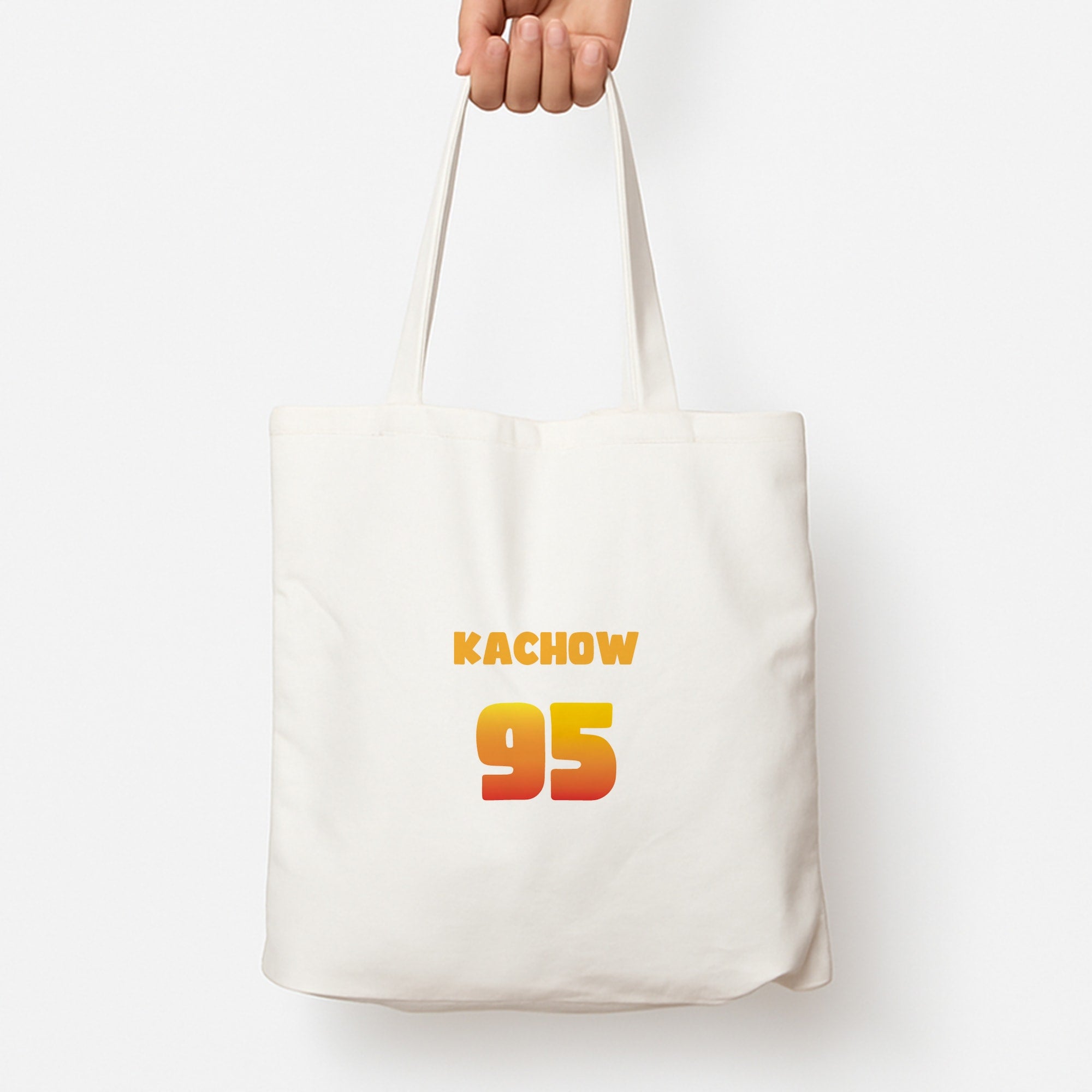 Kachow 95 - Cars Tote Bag