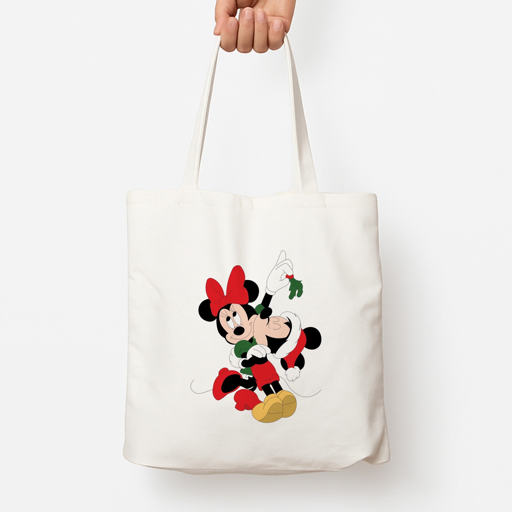 Mistletoe Fairytale Mice - Christmas Tote Bag