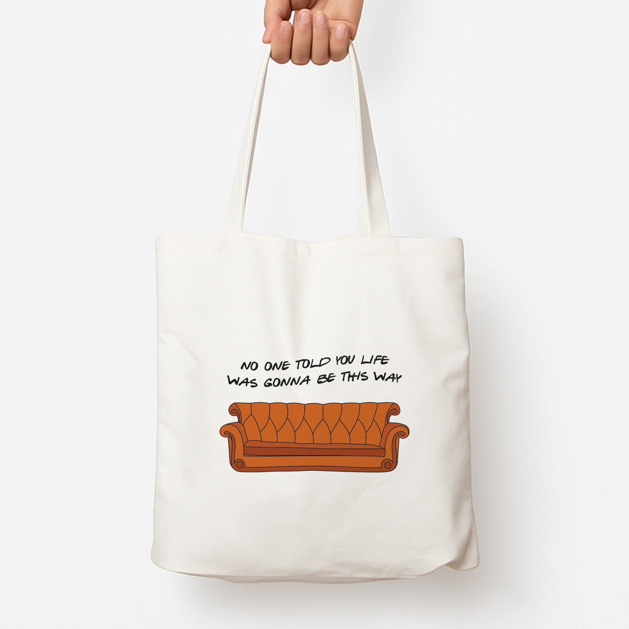 No One Told You Pattern Tote Bag