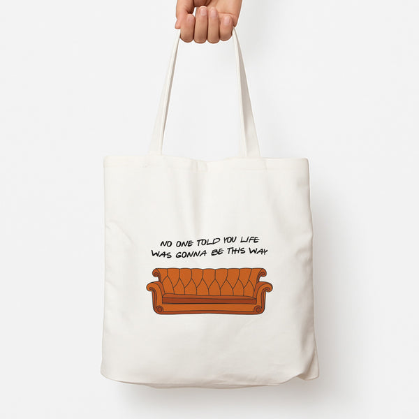 No One Told You Pattern Tote Bag