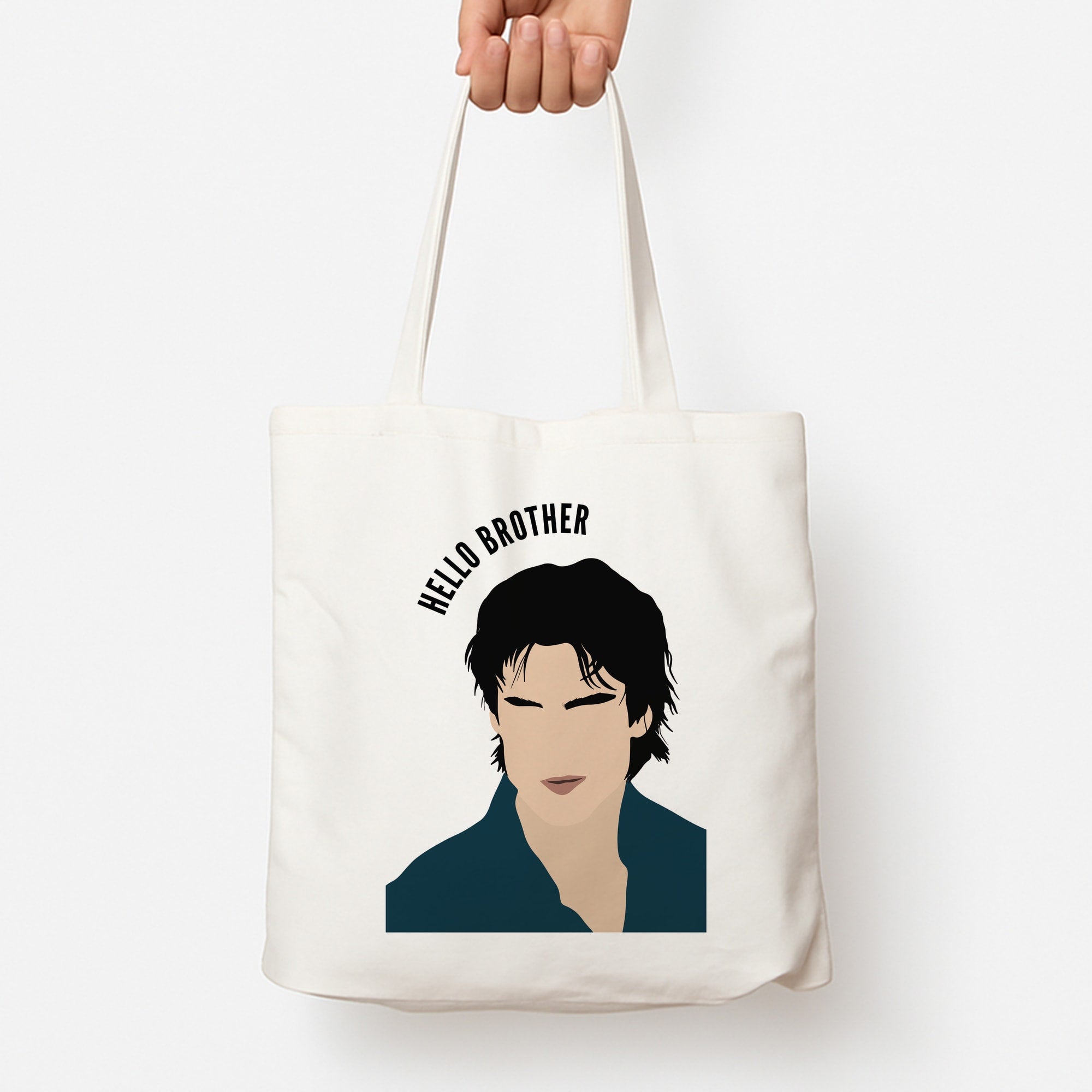 Hello Brother Cartoon - VD Tote Bag