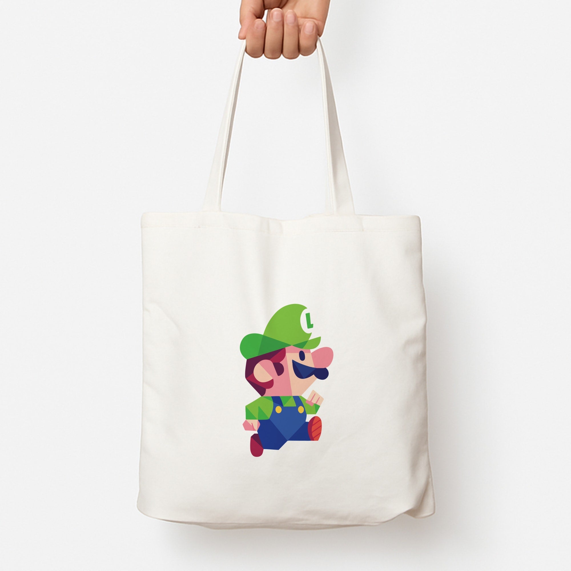 Running Luigi - Mario Tote Bag