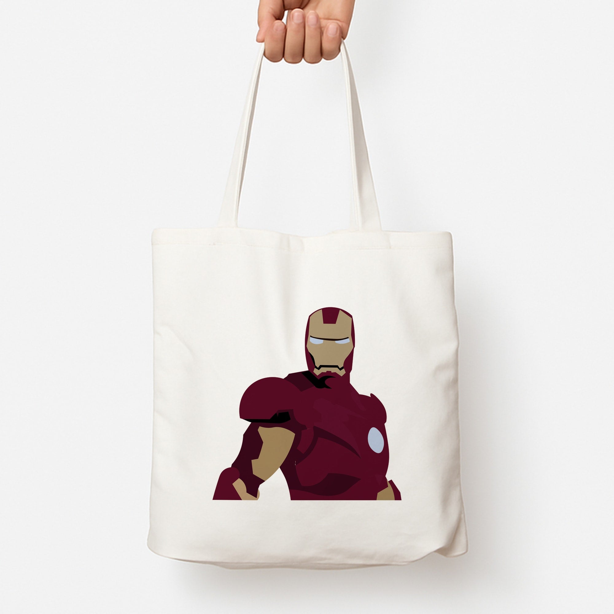 Iron man mask Tote Bag