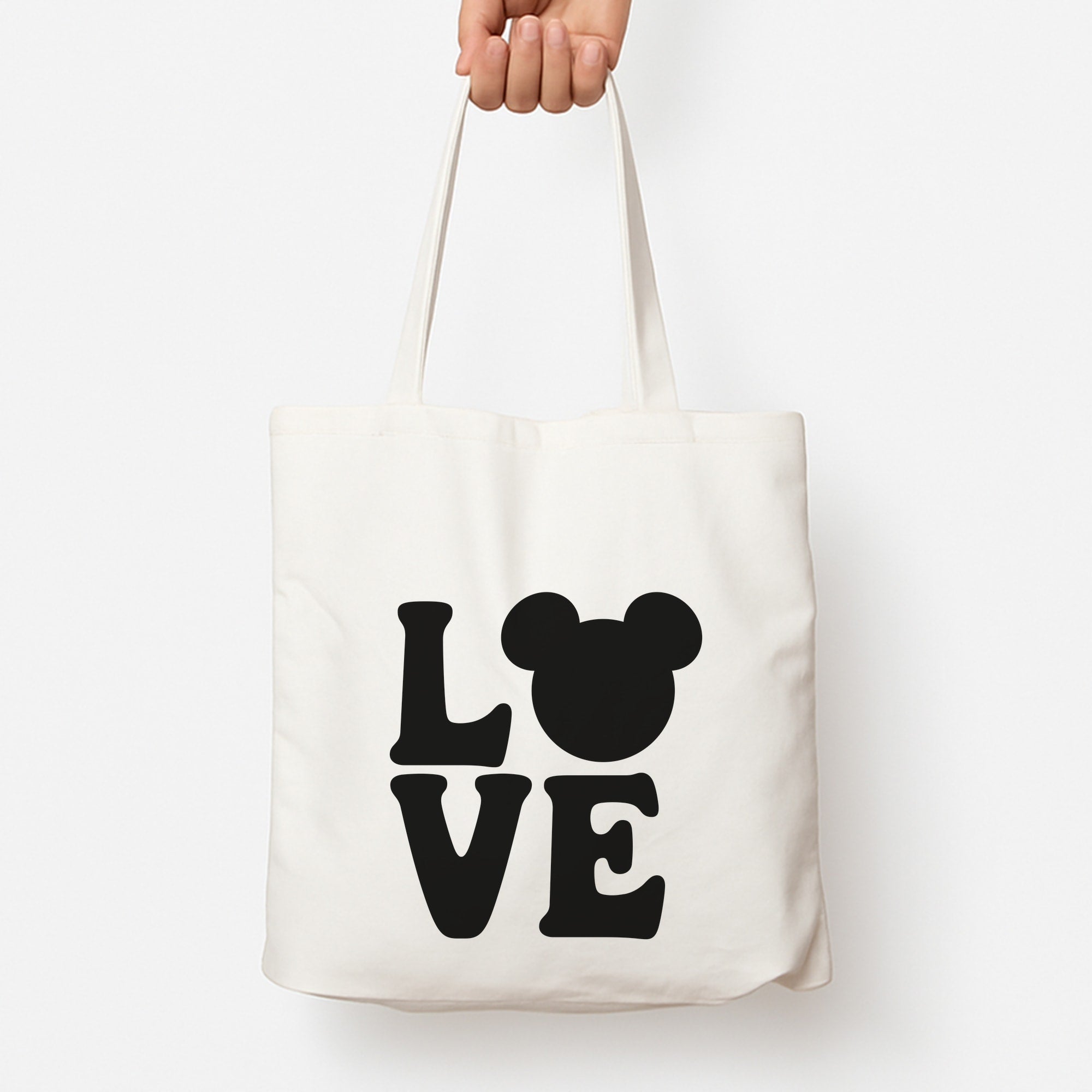 Mouse Love Valentine's Tote Bag