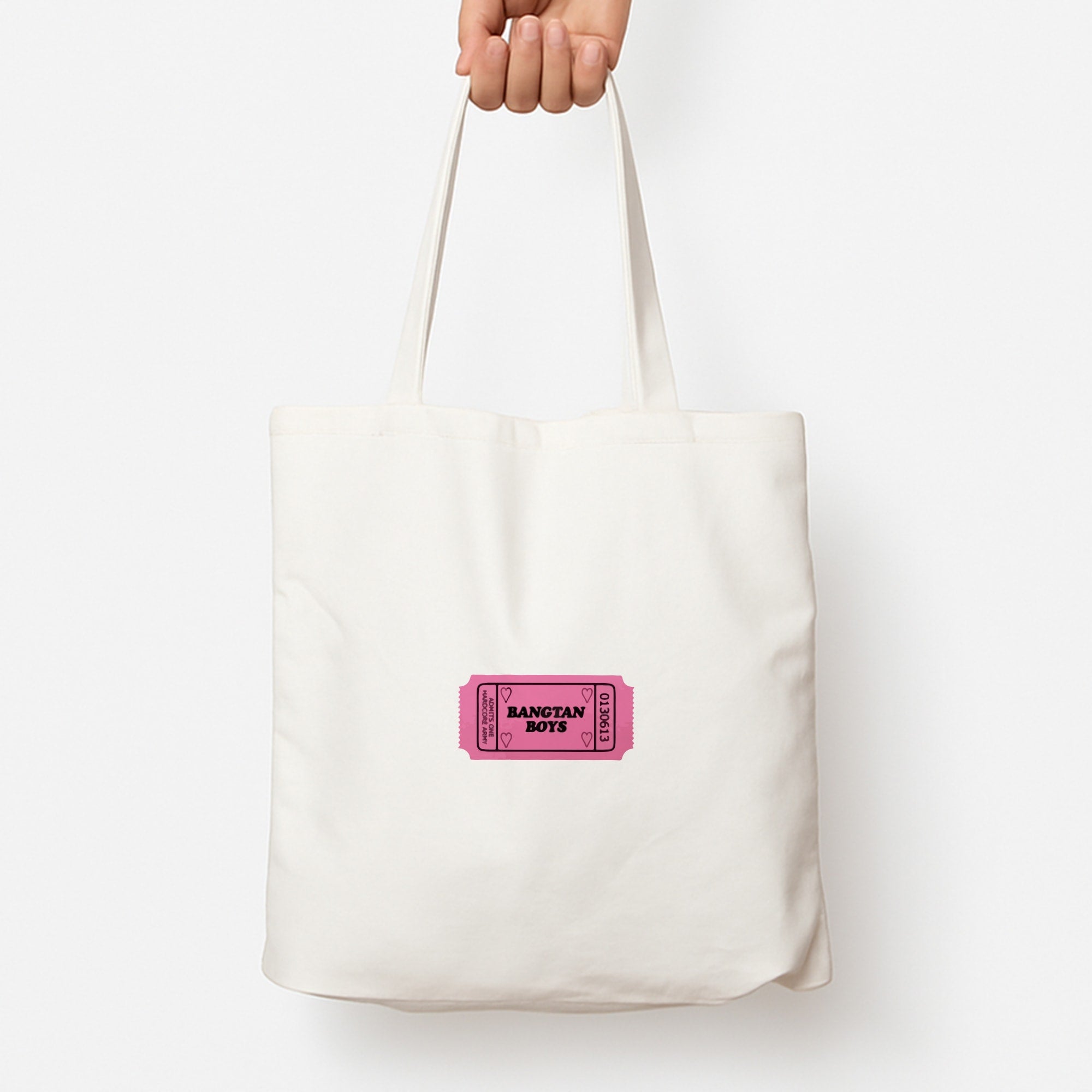 Bangtan Boys Ticket - K Pop Tote Bag