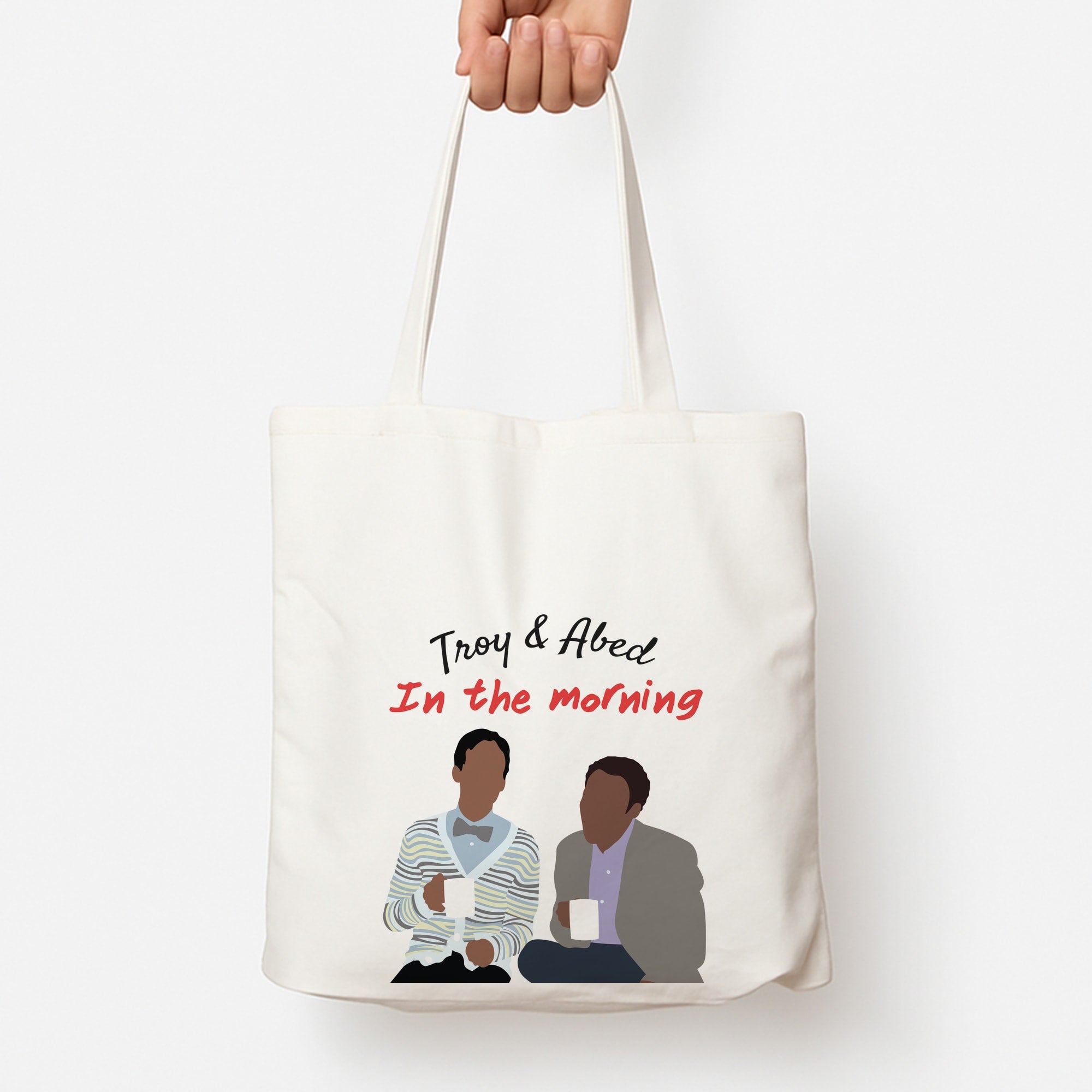 Troy And Abed In The Morning - Community Tote Bag