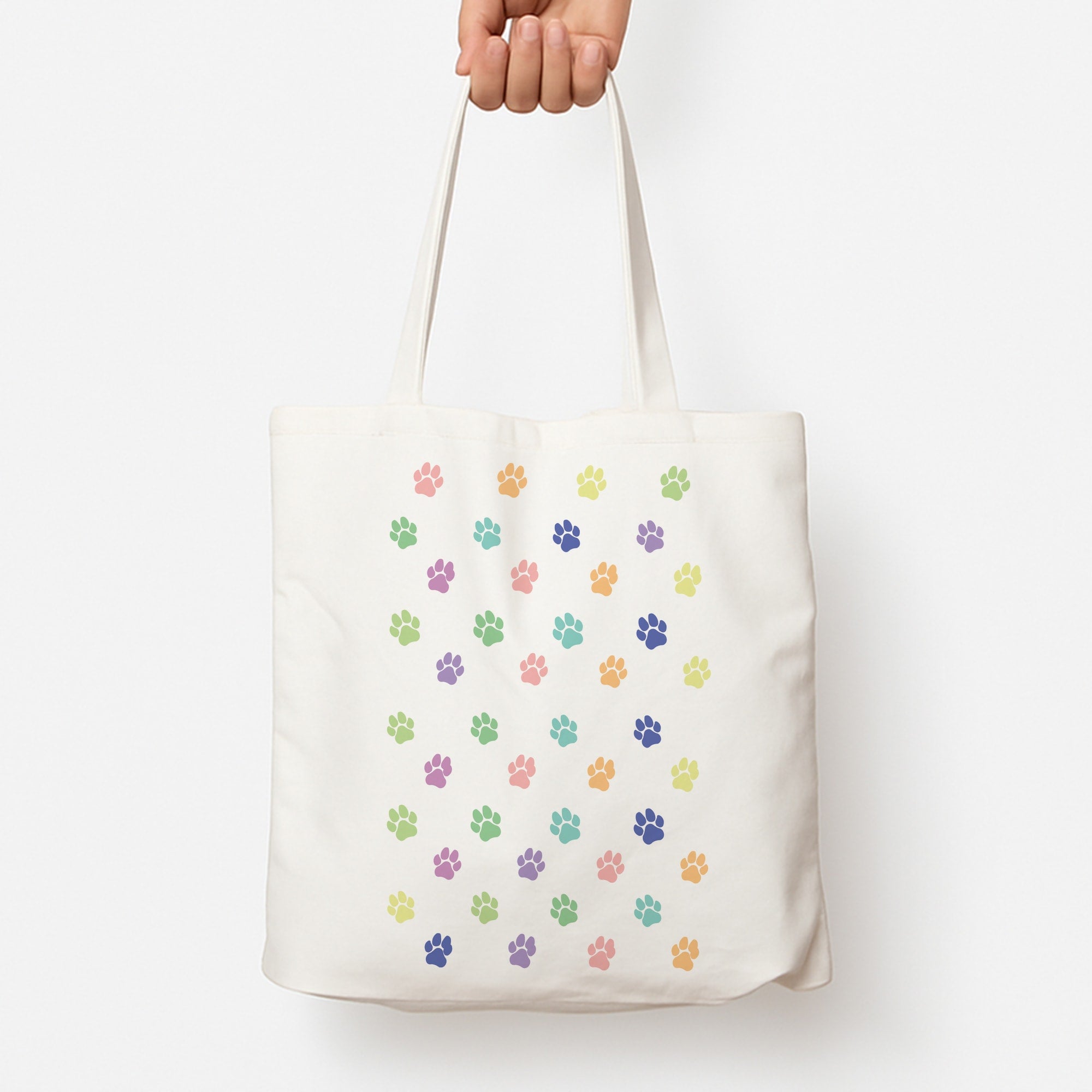 Coloured patterns - Dog Patterns Tote Bag