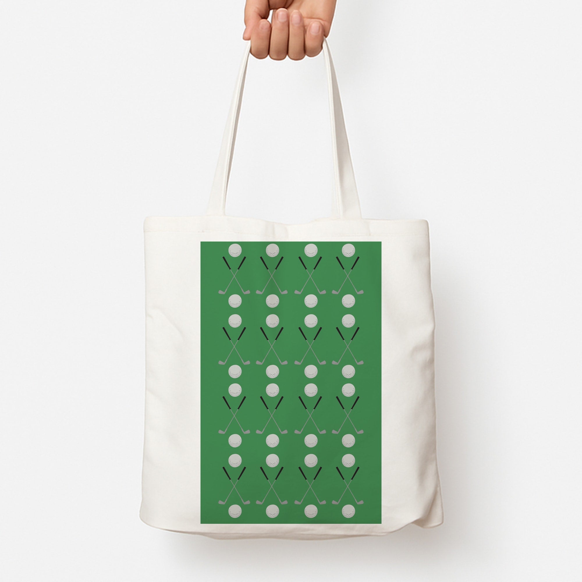 Golf clubs Tote Bag