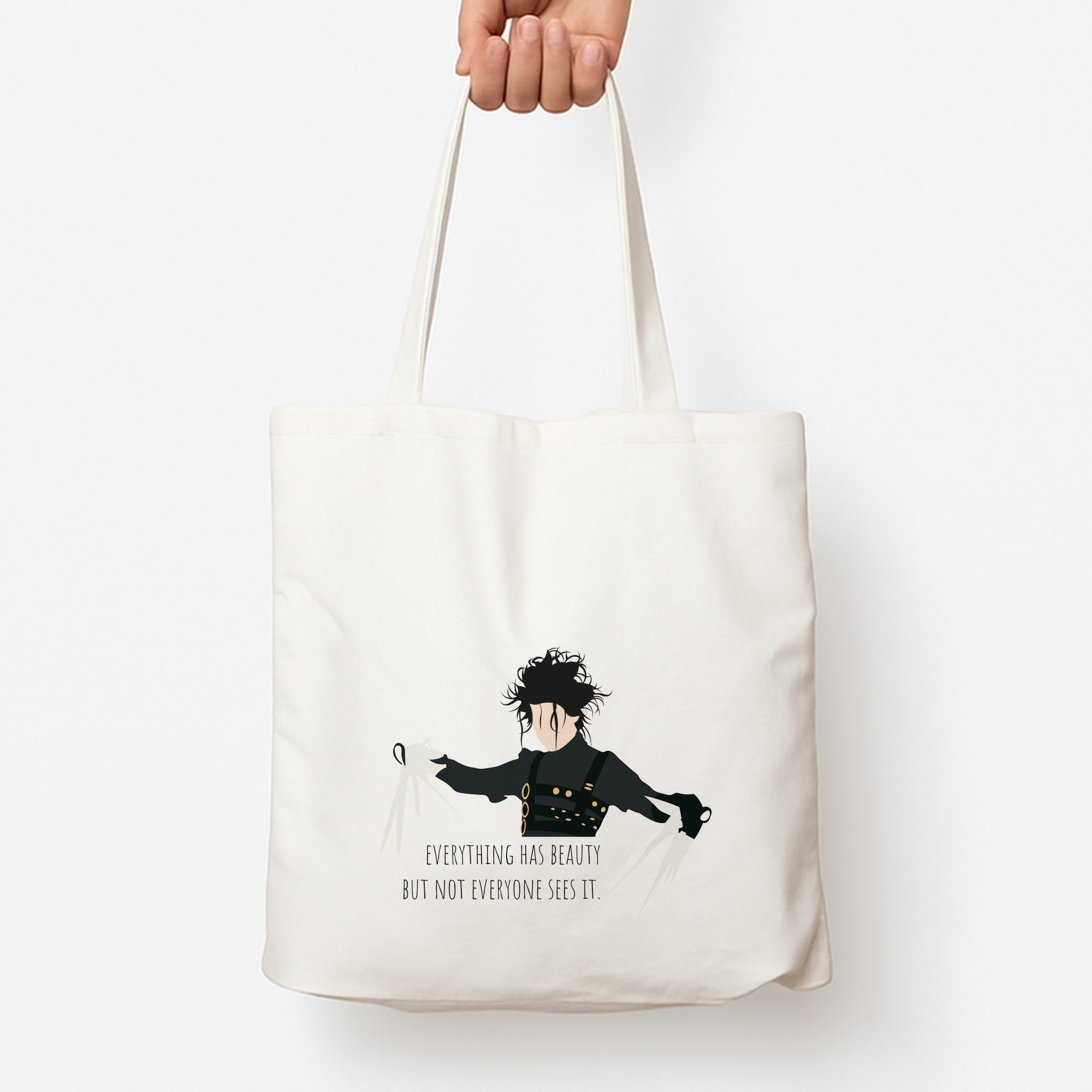 Everything Has Beauty - Scissorhands Tote Bag
