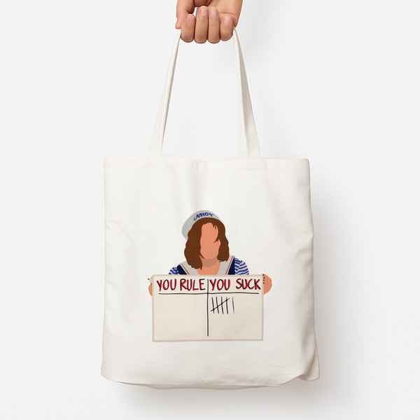 You Suck Tally Tote Bag