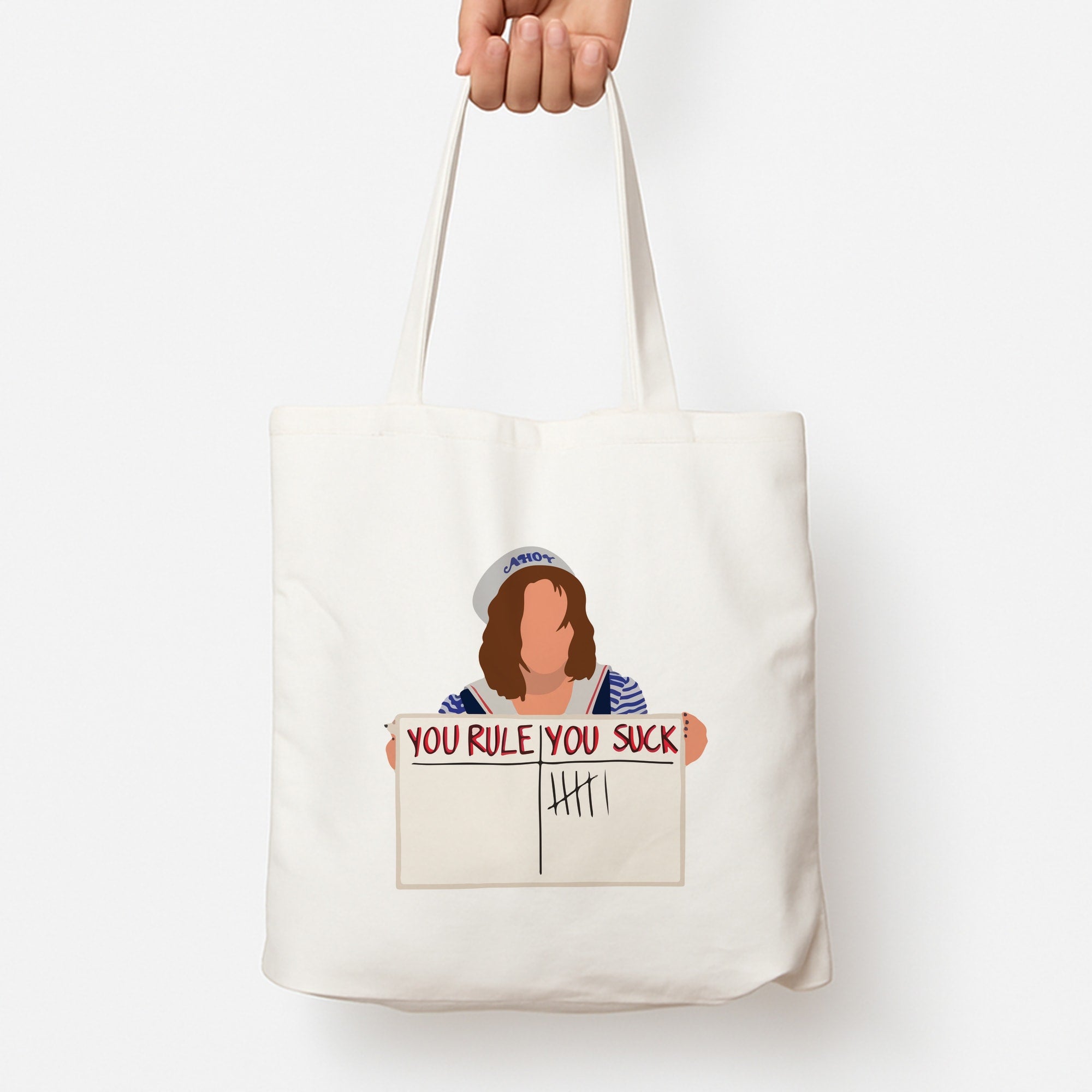 You Suck Tally Tote Bag