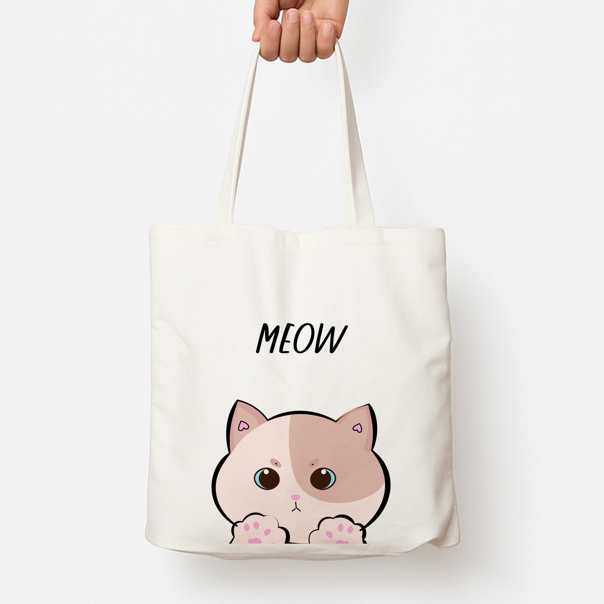 Pale Cat - Cats Tote Bag