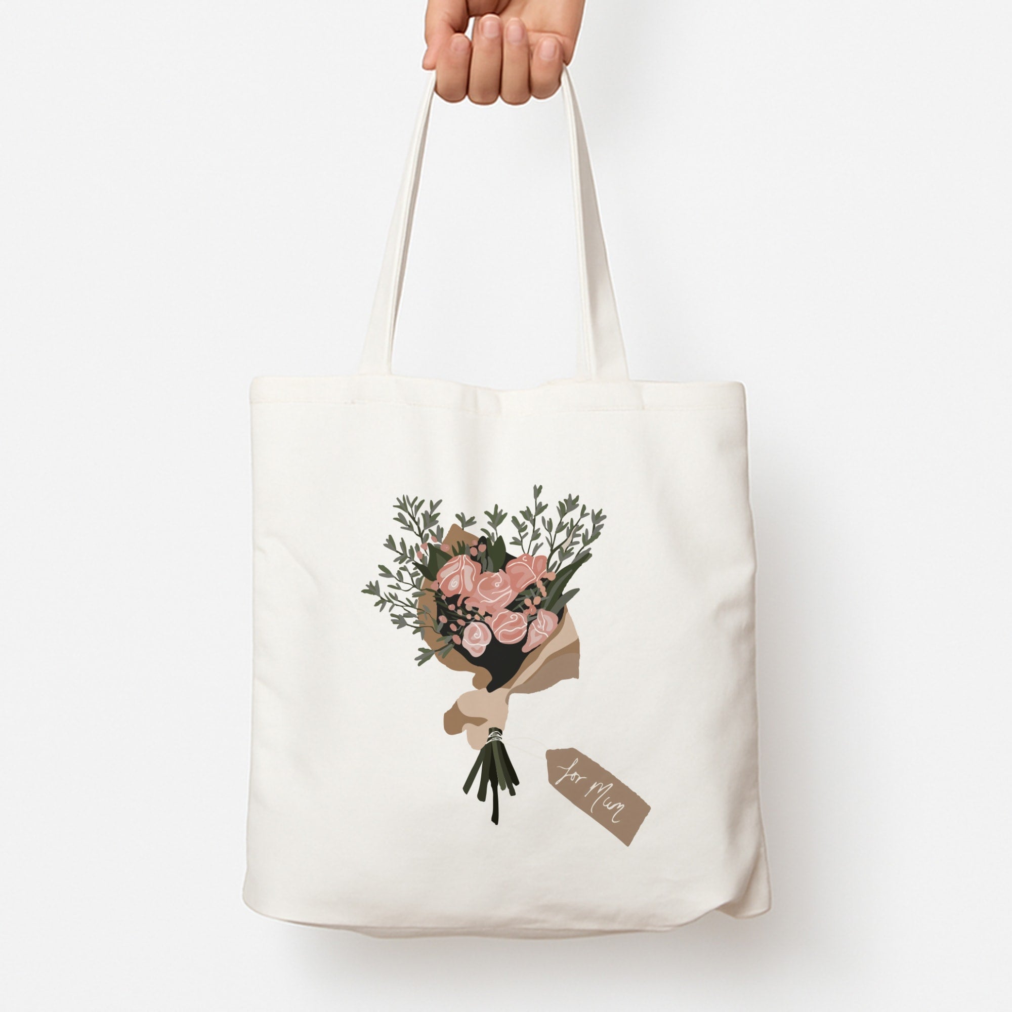 Mum Bouquet - Mother's Day Tote Bag