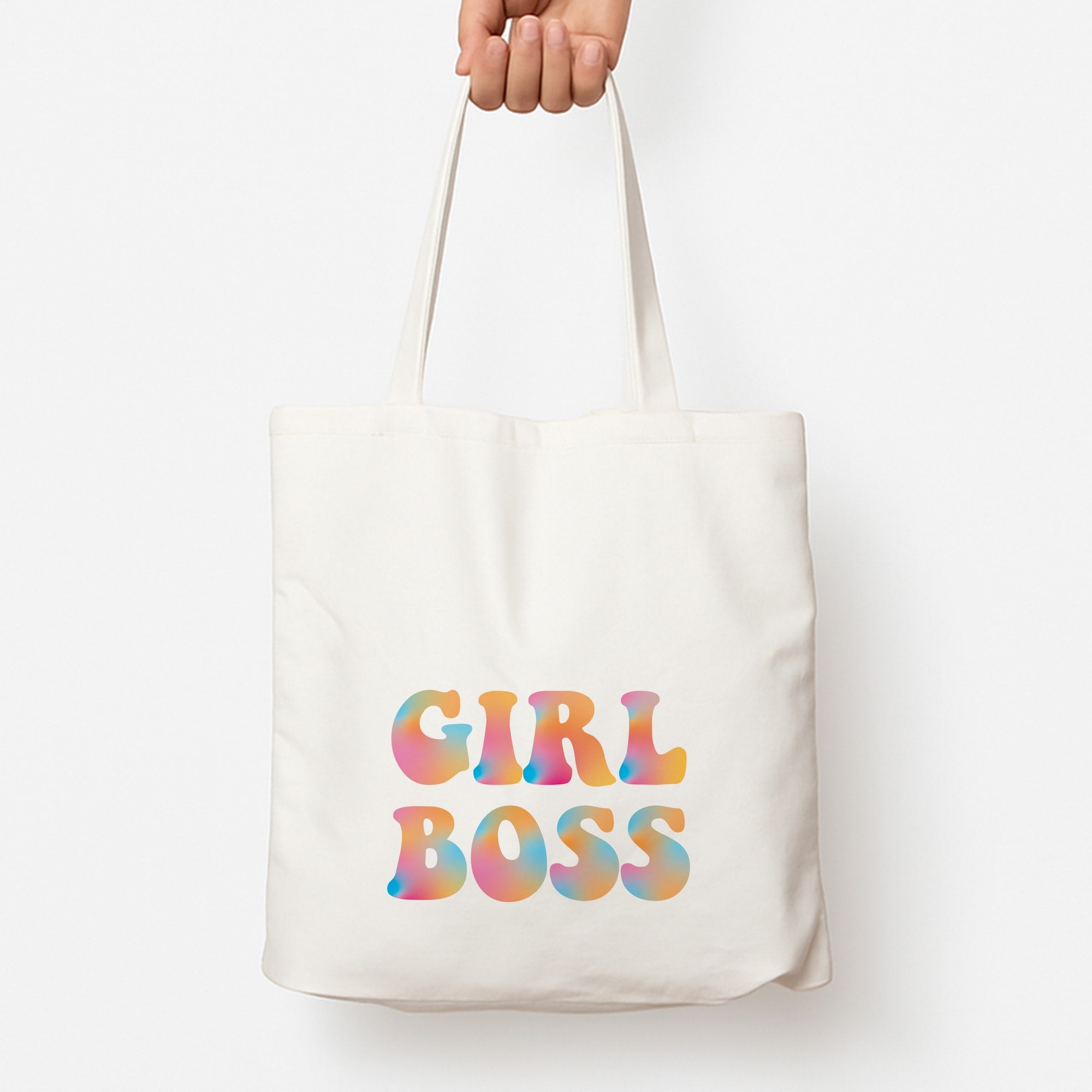 Girl Boss - Aesthetic Quote Tote Bag