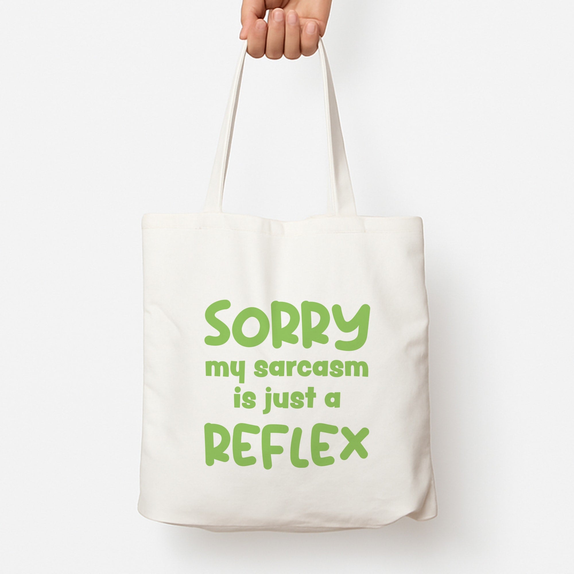 Sorry My Sarcasm Tote Bag