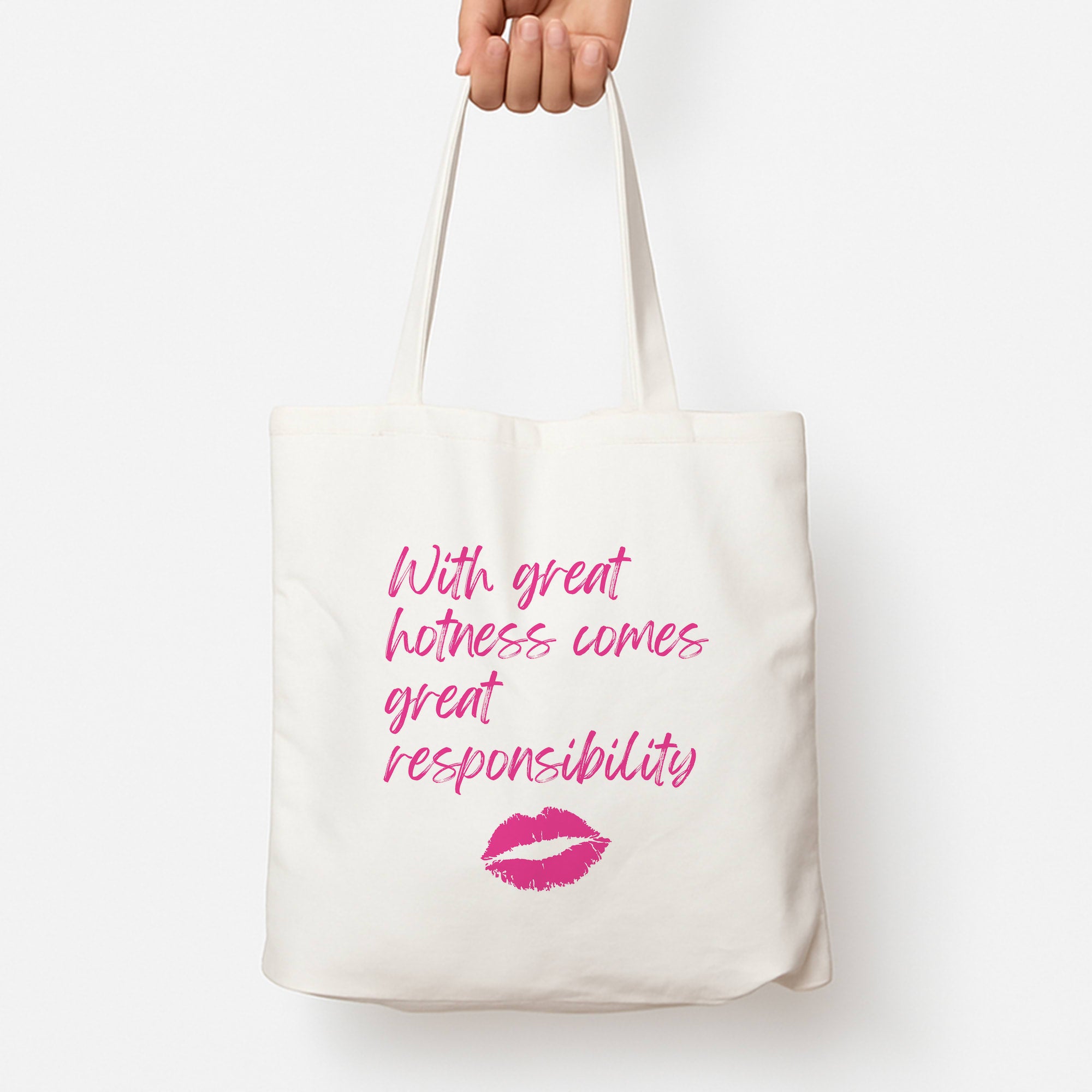 With Great Hotness Tote Bag