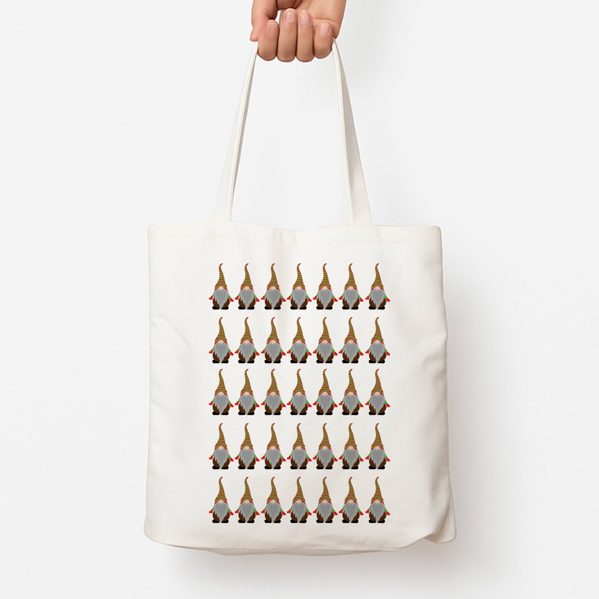 Gonks - Christmas Patterns Tote Bag
