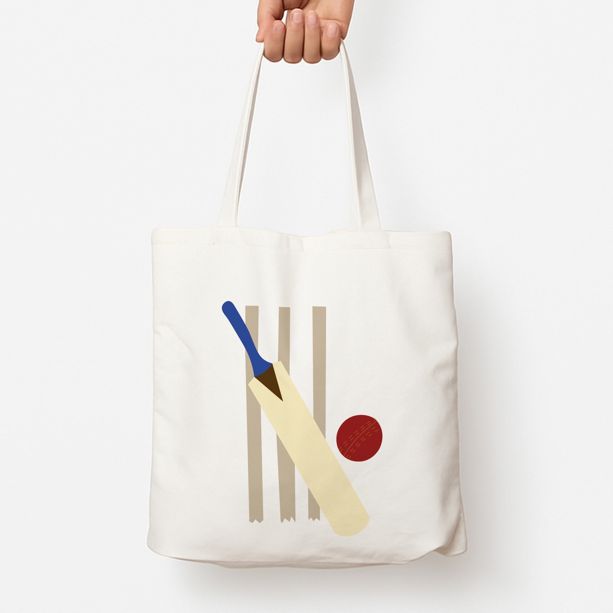 Wickets - Cricket Tote Bag