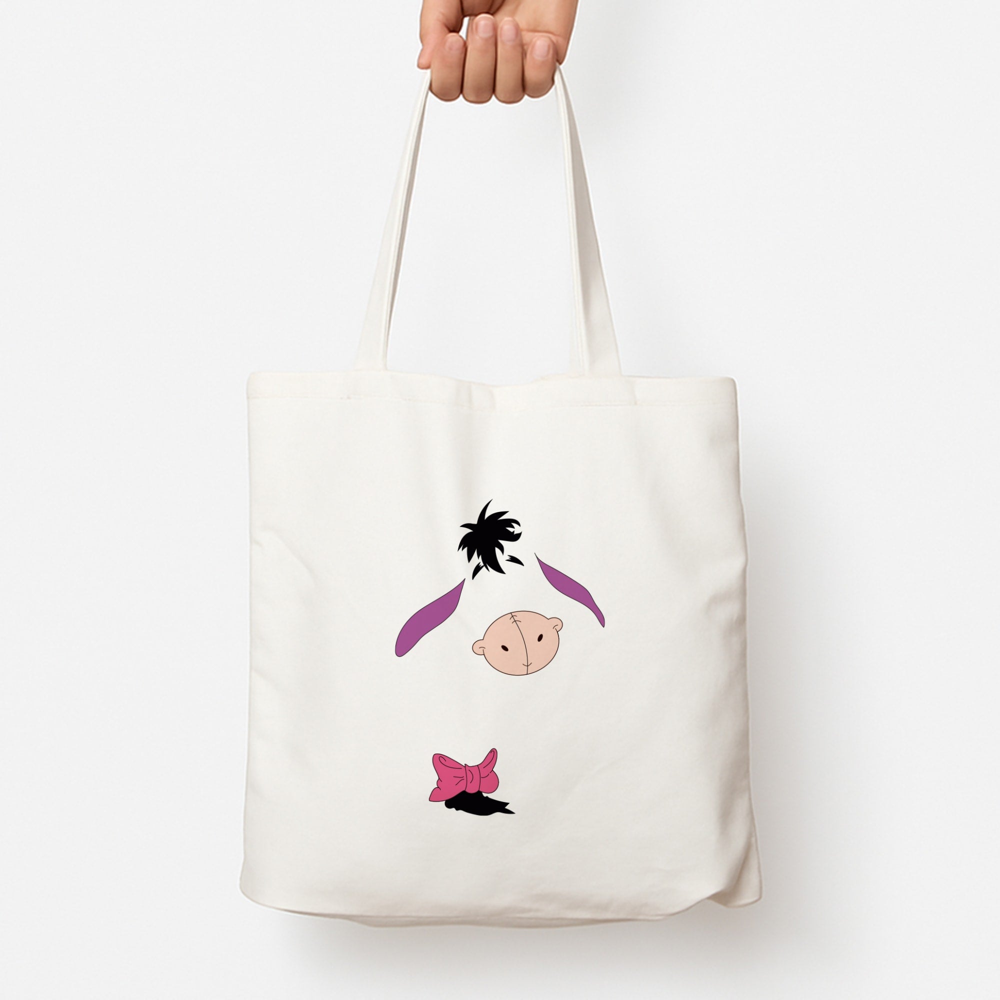 Faceless Donkey Tote Bag