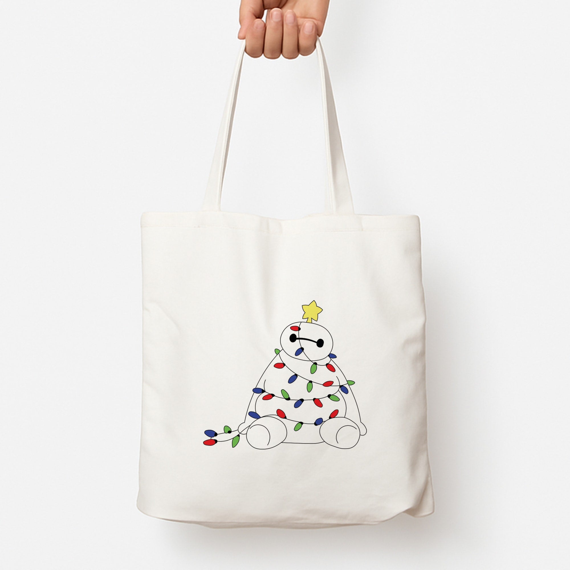Baymax Christmas Tote Bag