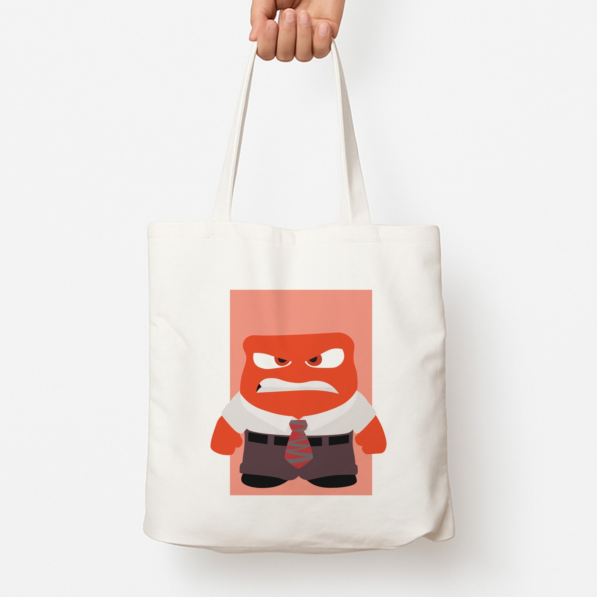 Anger - Inside Out Tote Bag