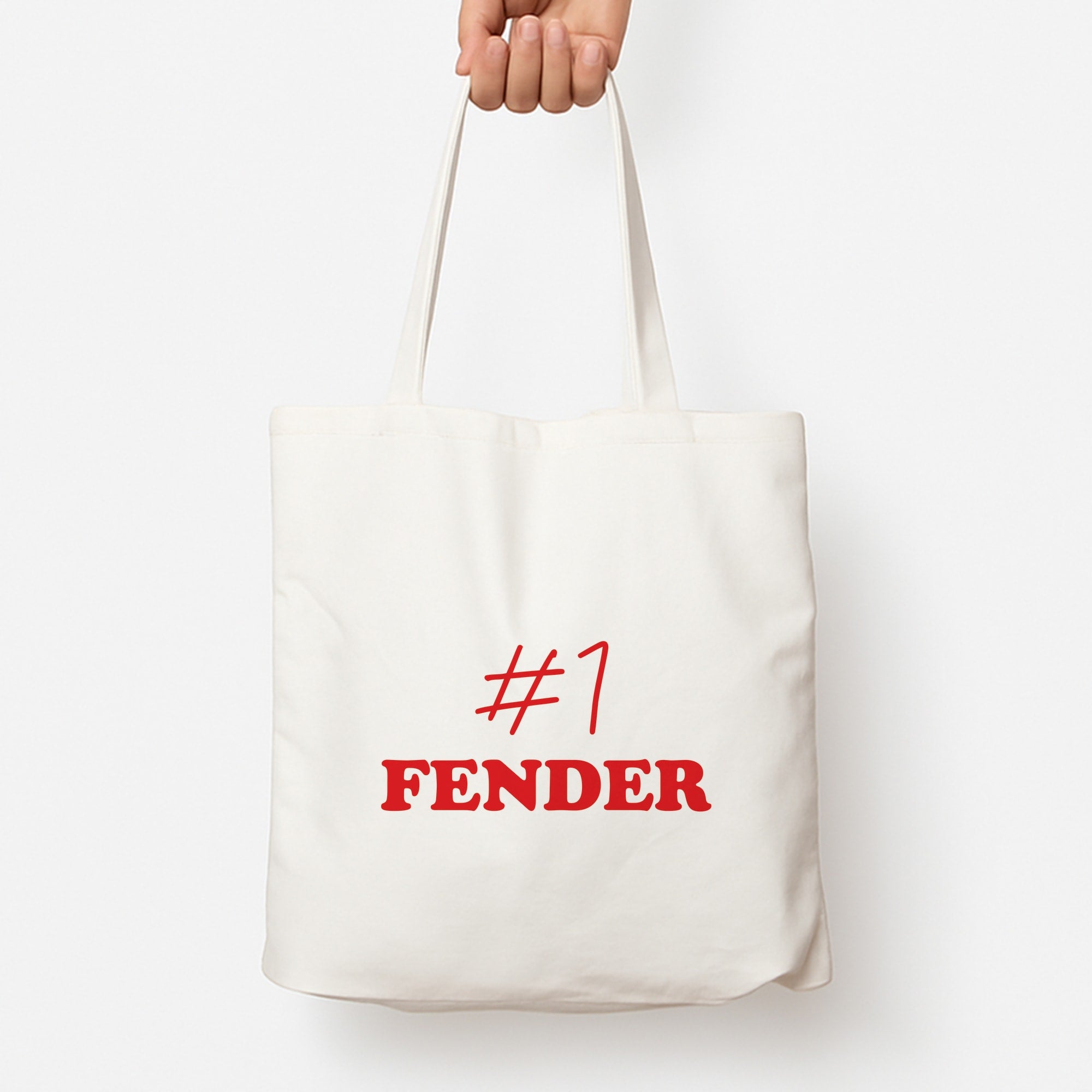 #1 FENDER Tote Bag