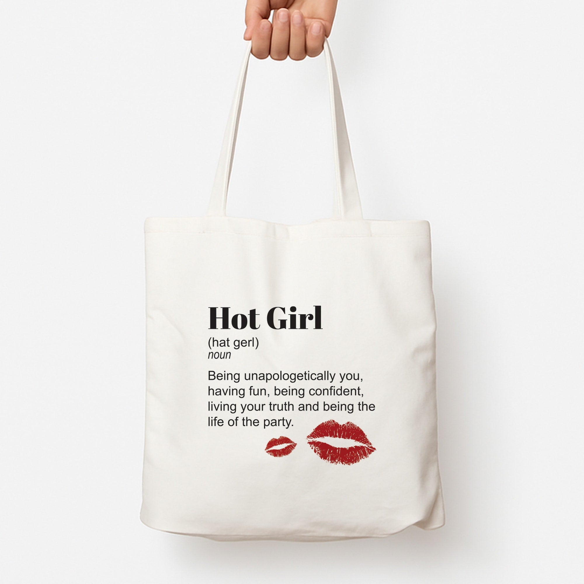 Hot Girl Dictionary Definition Tote Bag