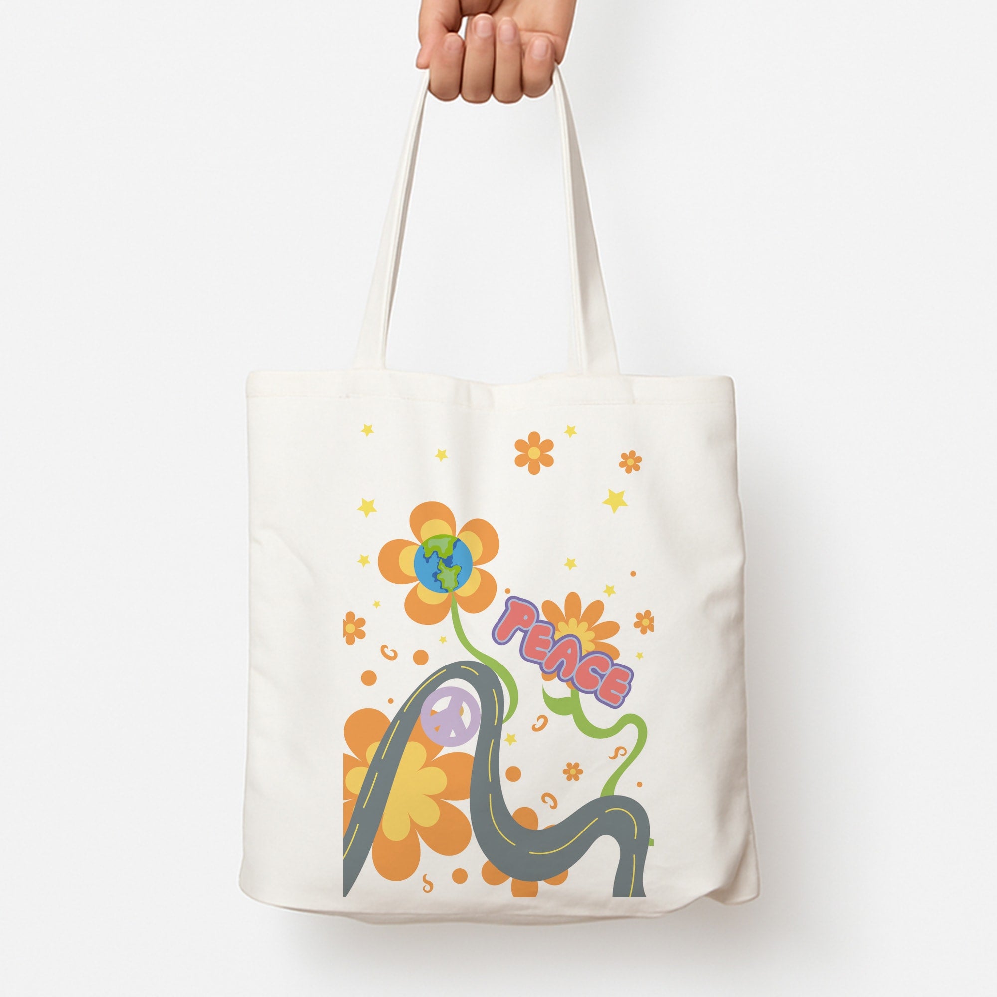 Peace - Cars Tote Bag