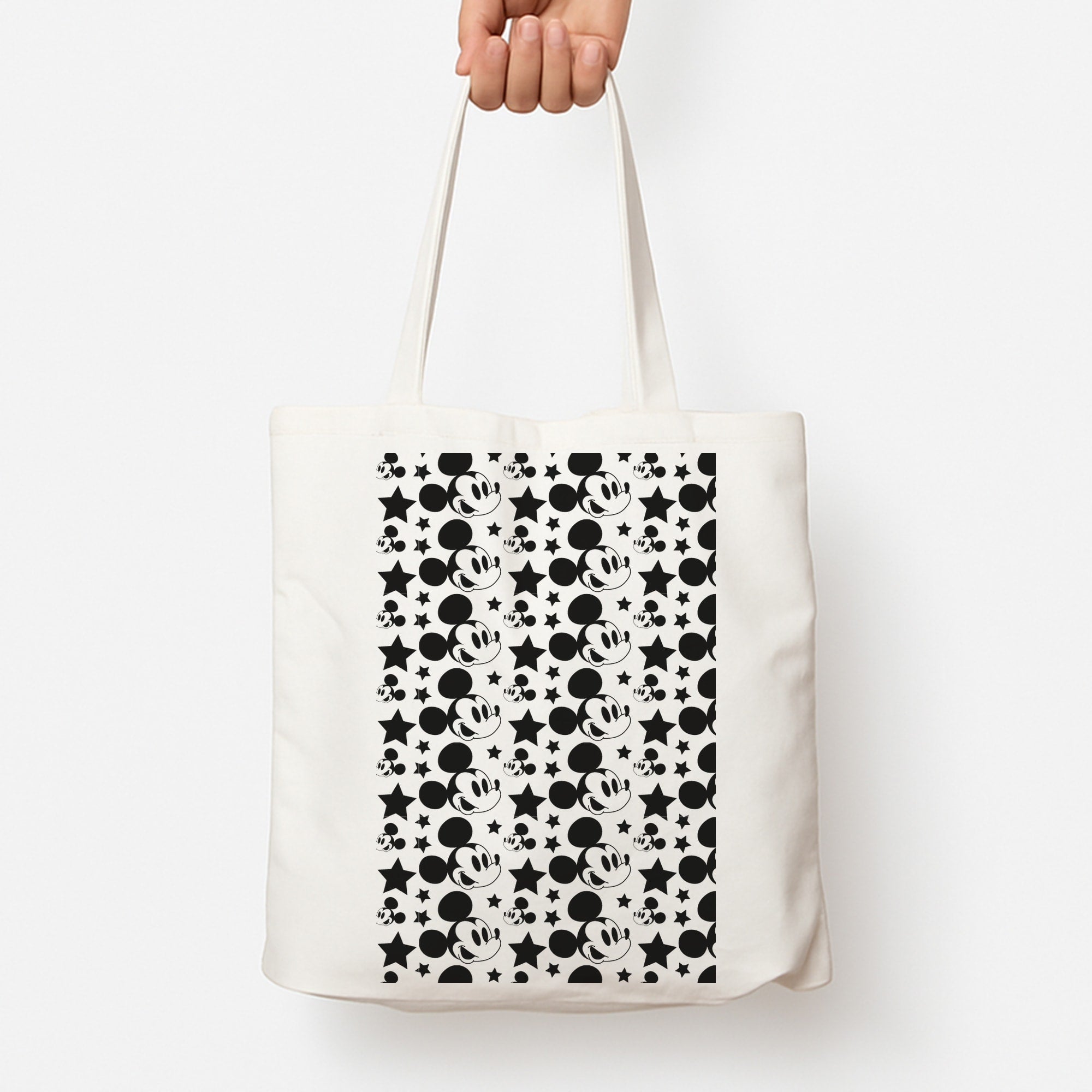 Fairytale Mouse Pattern Tote Bag