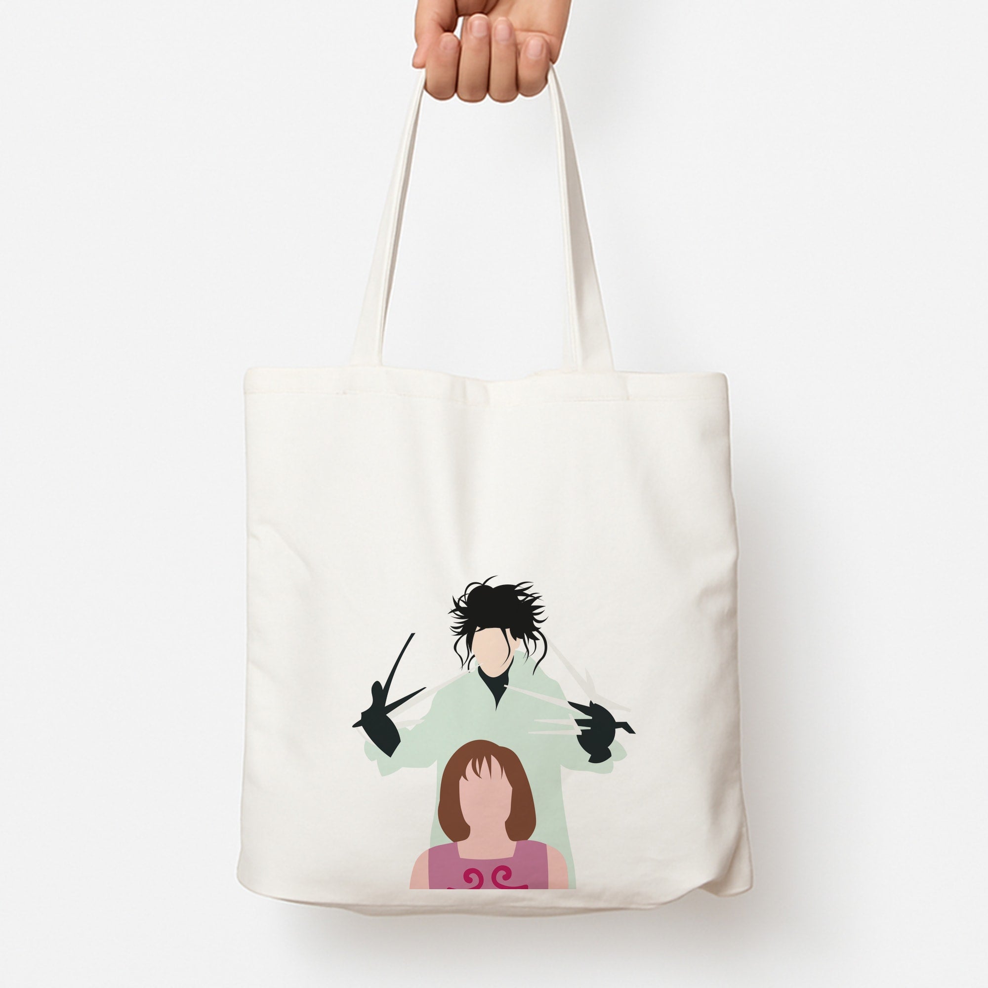 Standing - Scissorhands Tote Bag