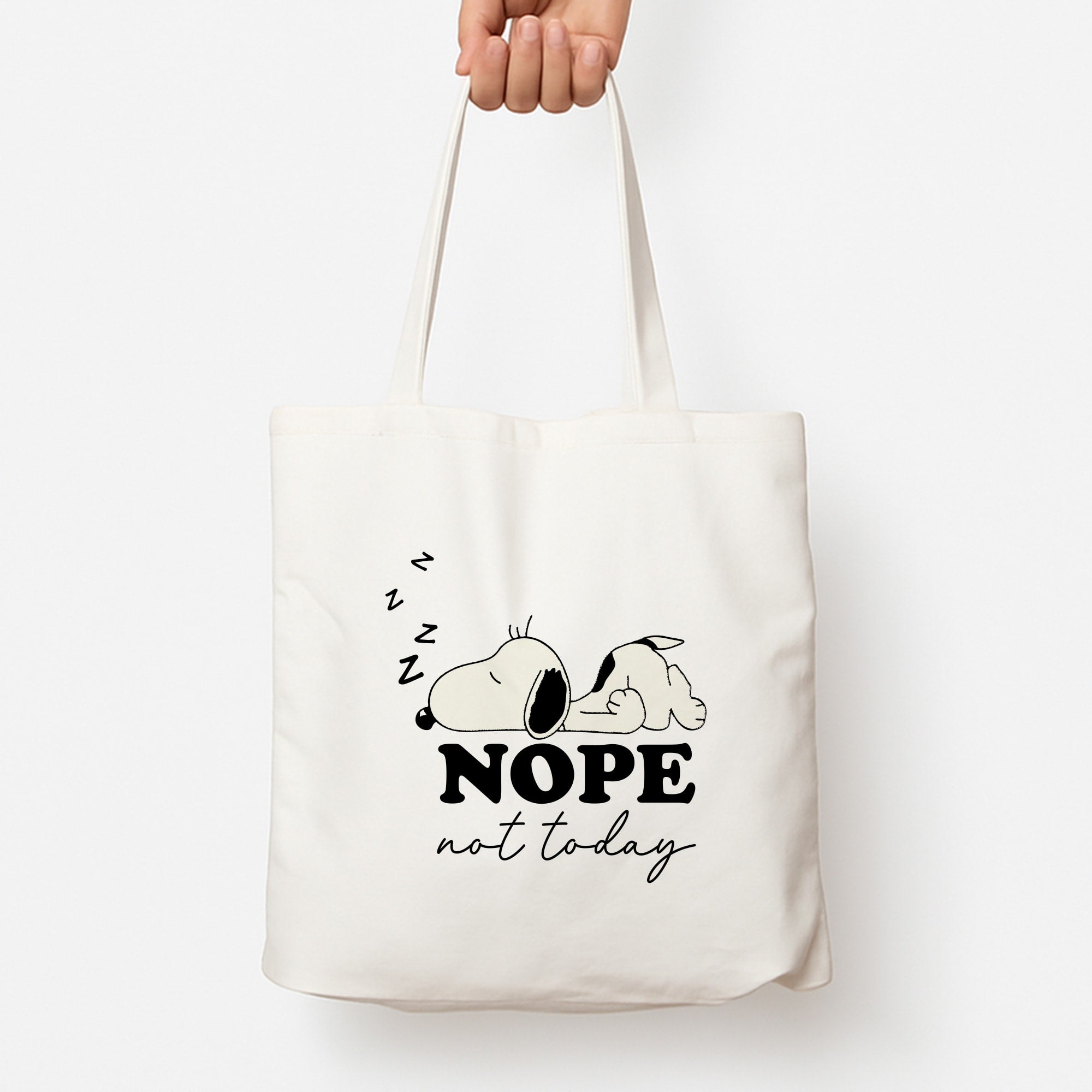 Nope, Not Today Tote Bag