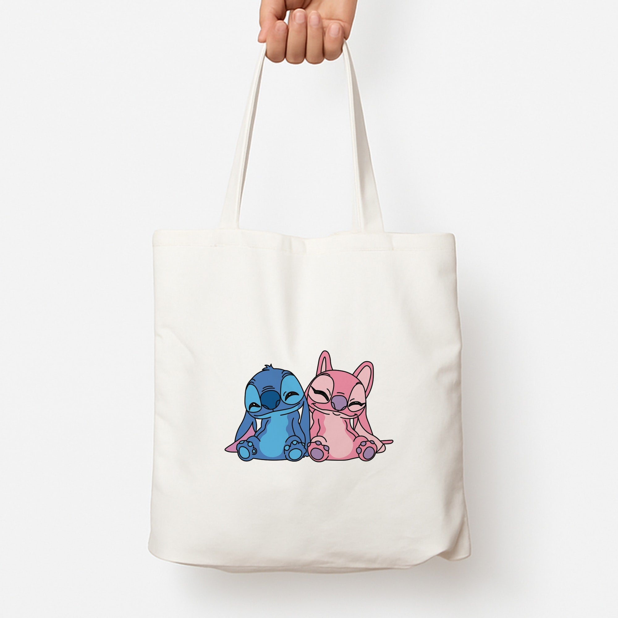 Best Friends - Pink Alien Tote Bag