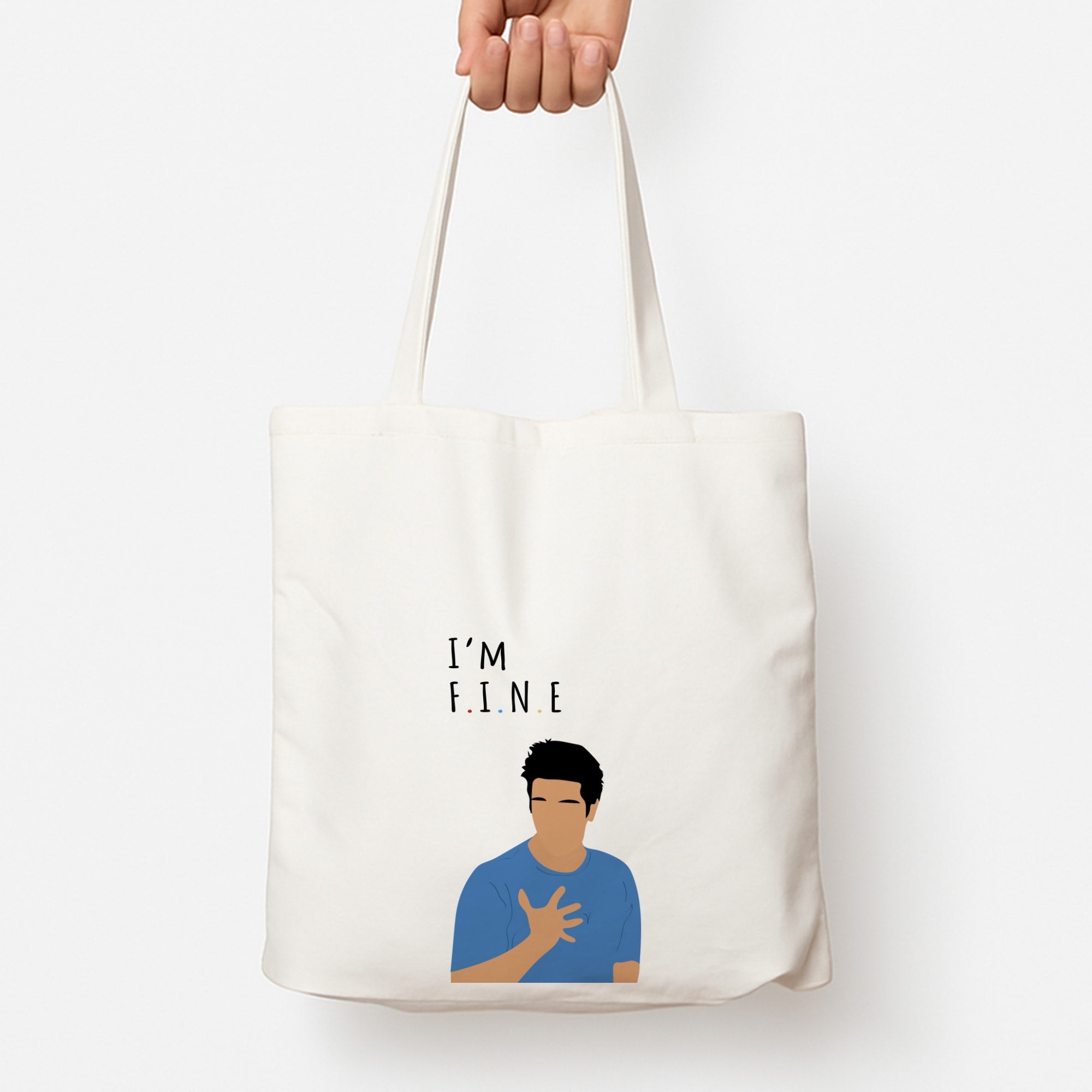 I'm Fine Tote Bag