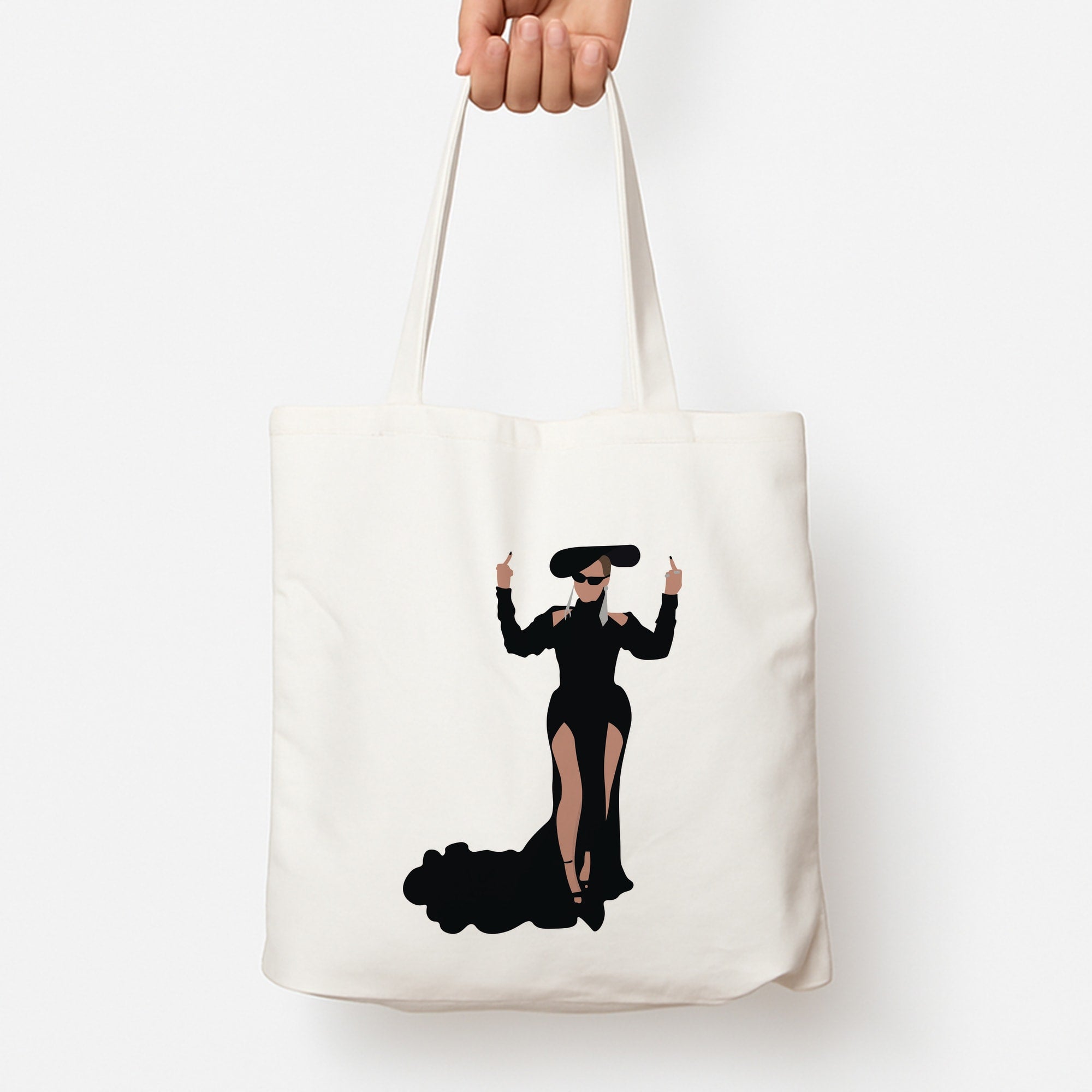 Middle Fingers - Queen B Tote Bag