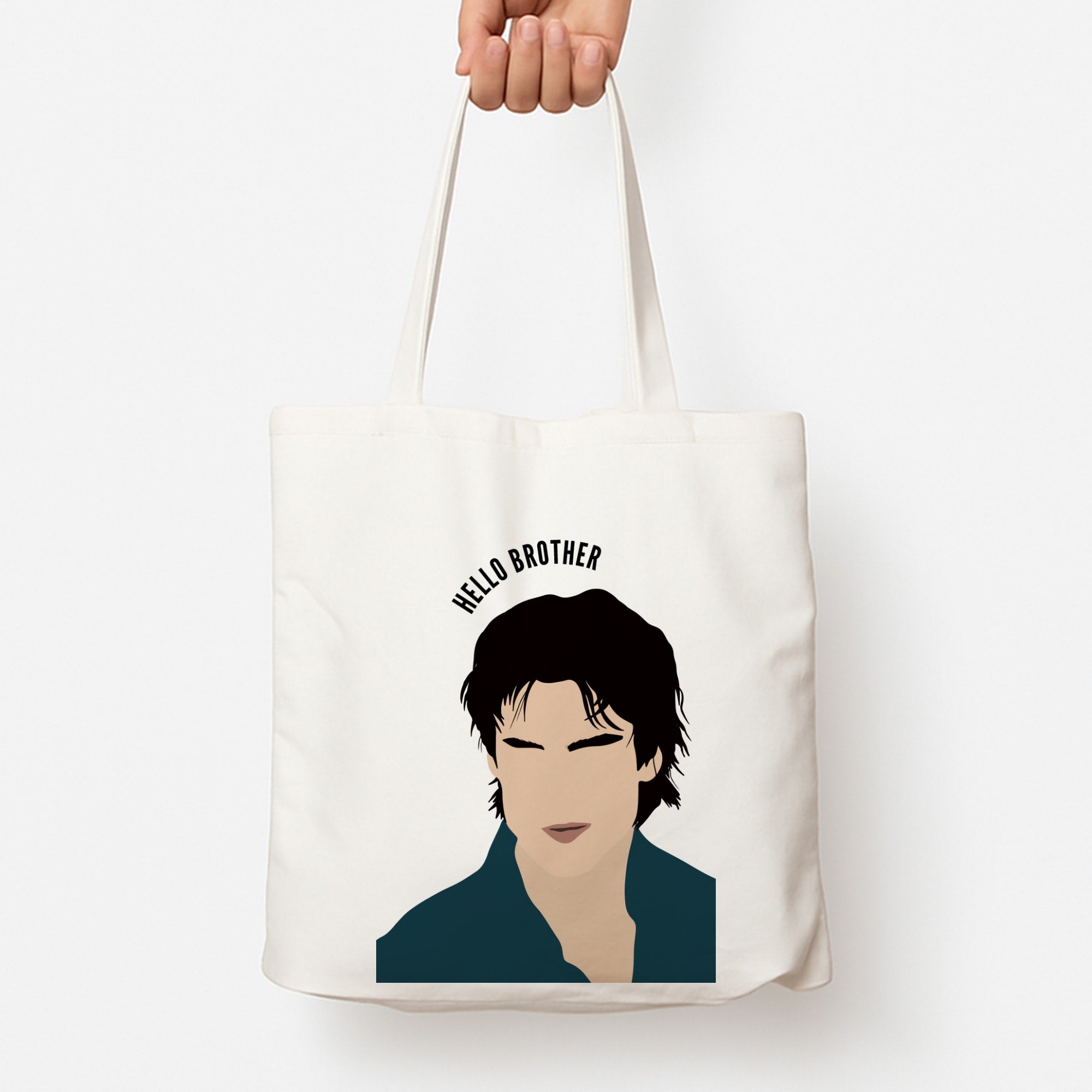 Hello Brother Cartoon - VD Tote Bag
