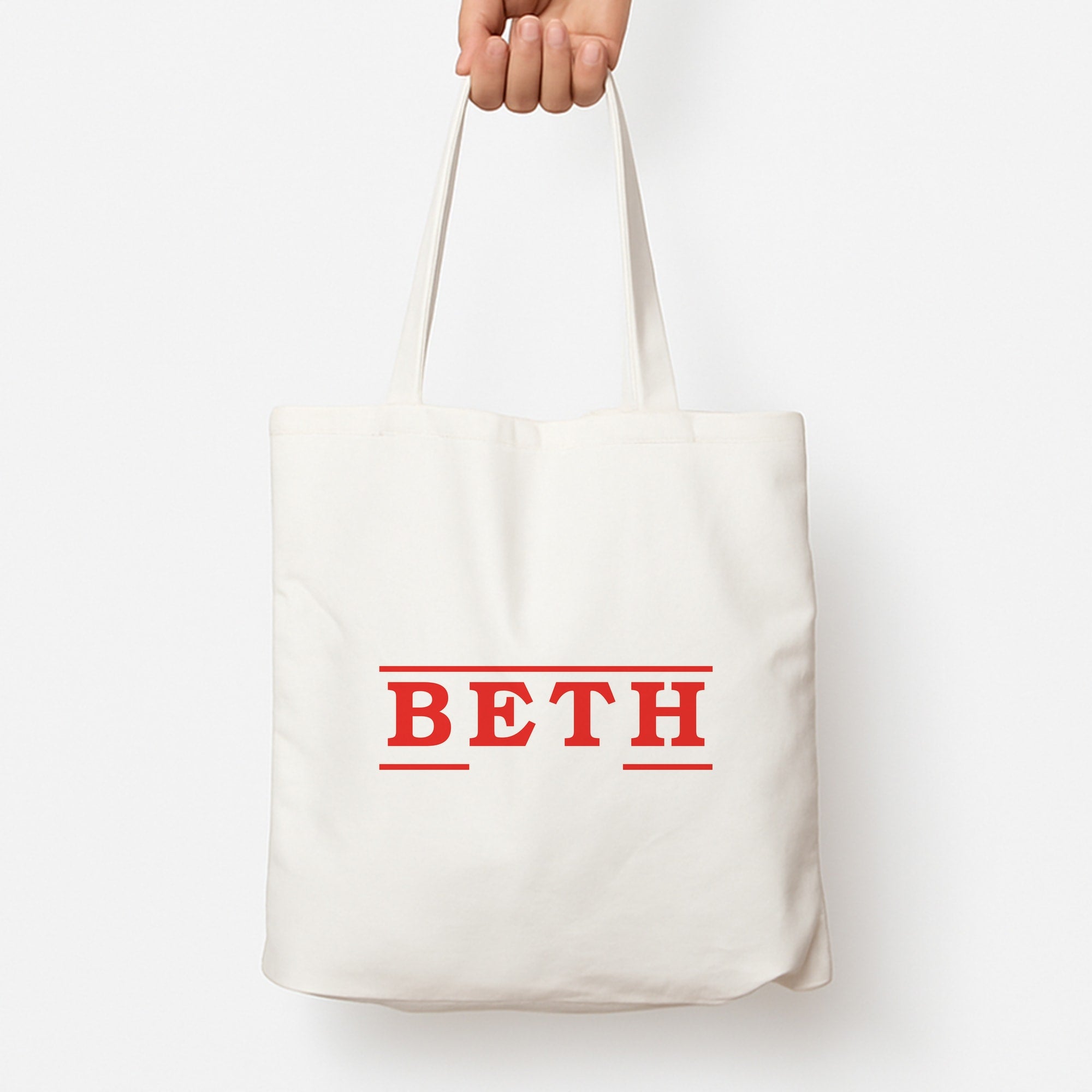 Title - Personalised Stranger Tote Bag
